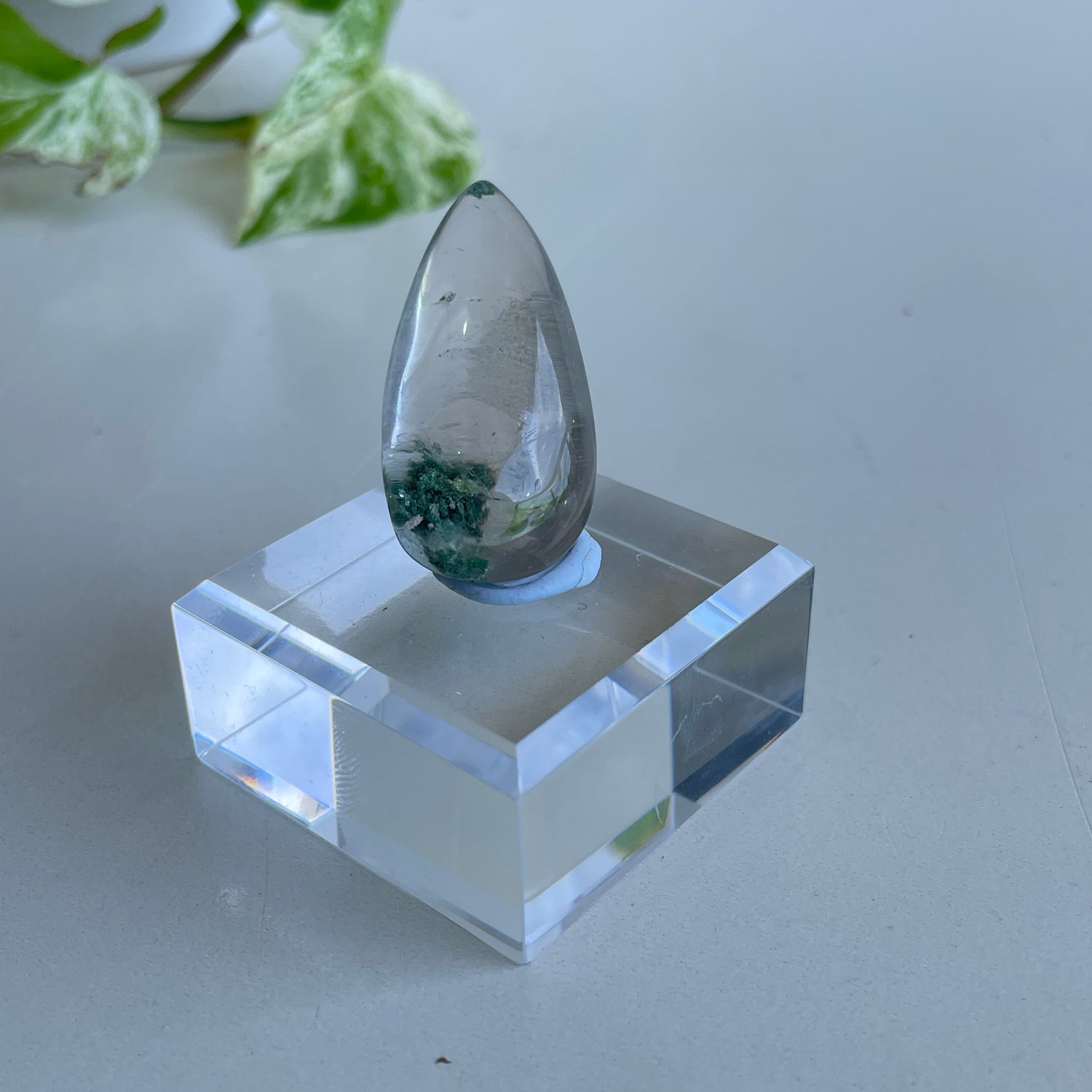 Polished Garden Quartz Lodolite Pc012