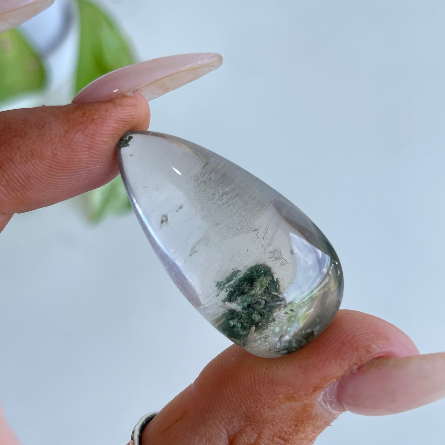 Polished Garden Quartz Lodolite Pc012