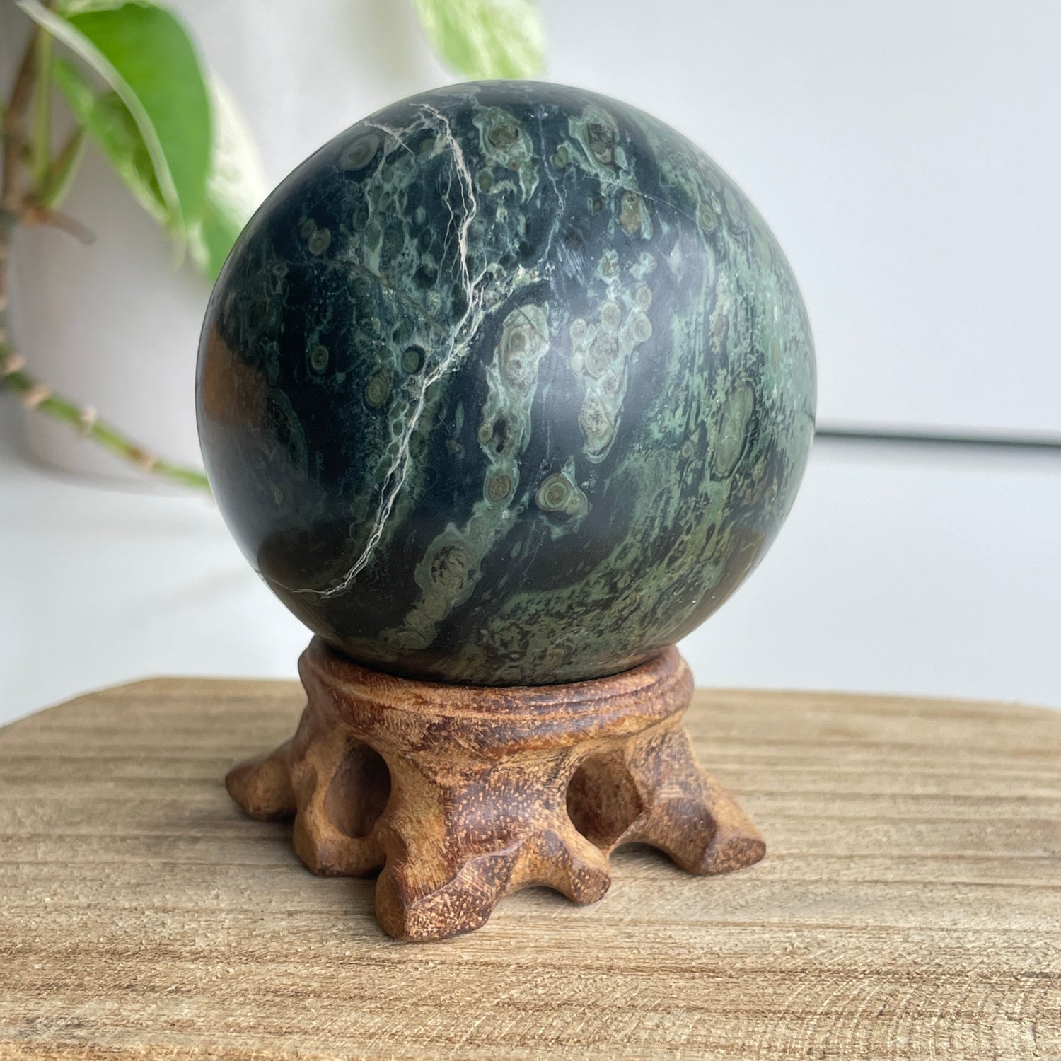 Kambaba Jasper Sphere 6.6cm
