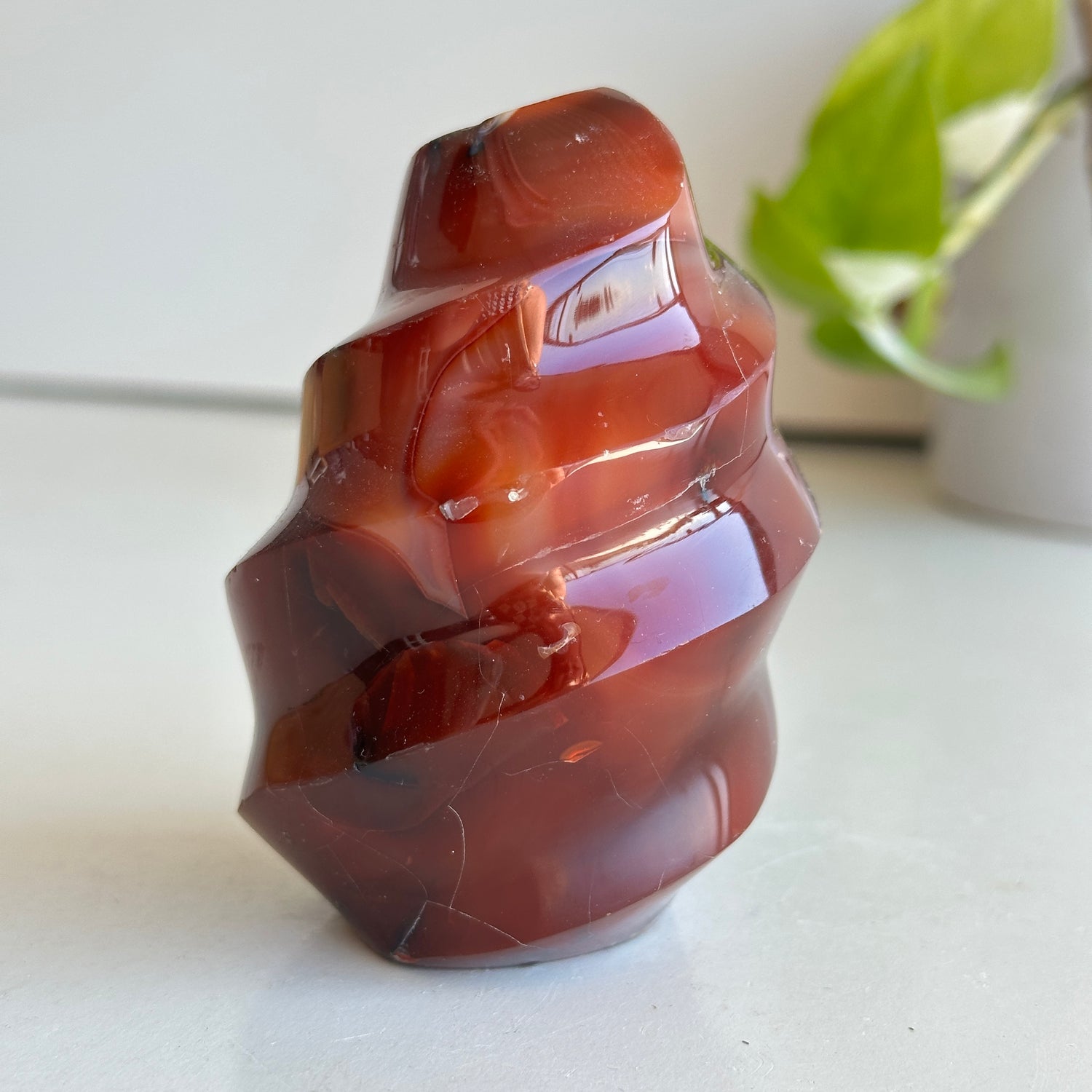 Carnelian Flame 8.3cm