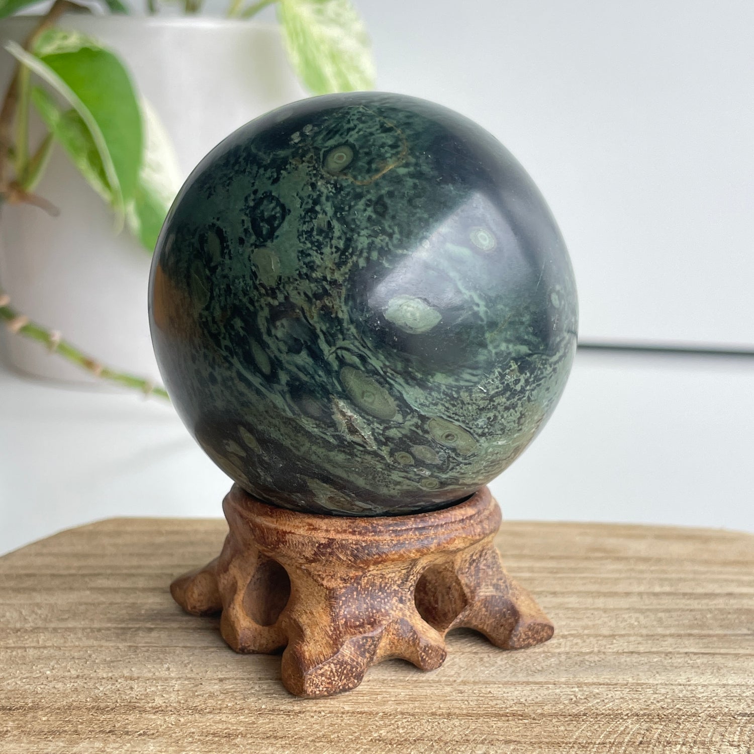 Kambaba Jasper Sphere 6.6cm