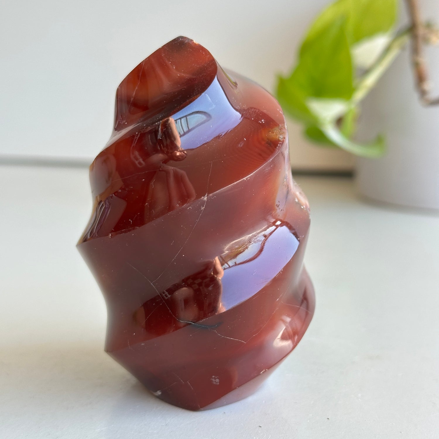 Carnelian Flame 8.3cm