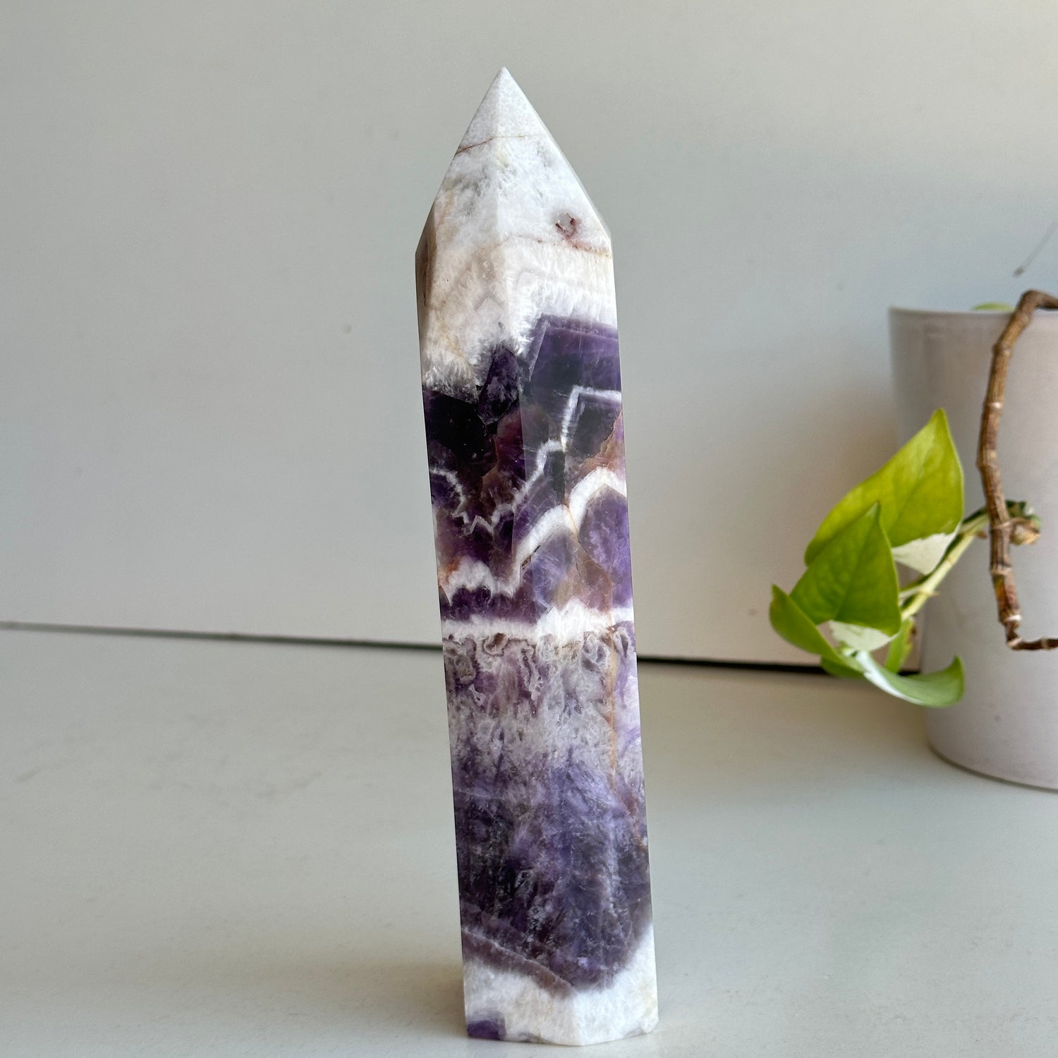 Chevron Amethyst Generator 20.9cm