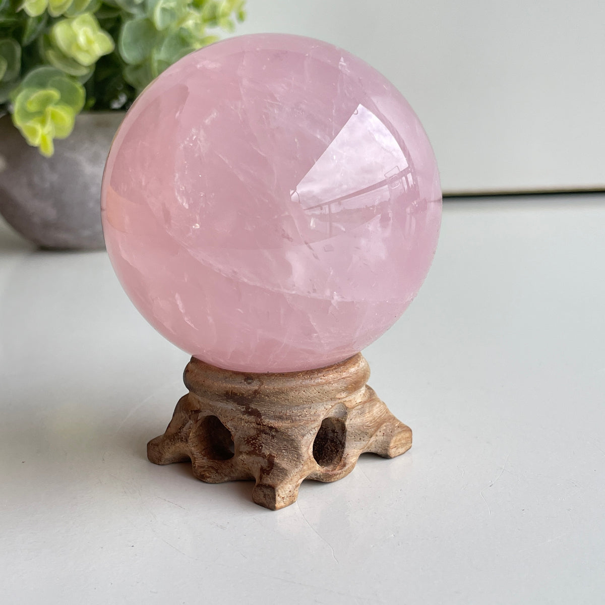 Rose Quartz Sphere 6.9cm