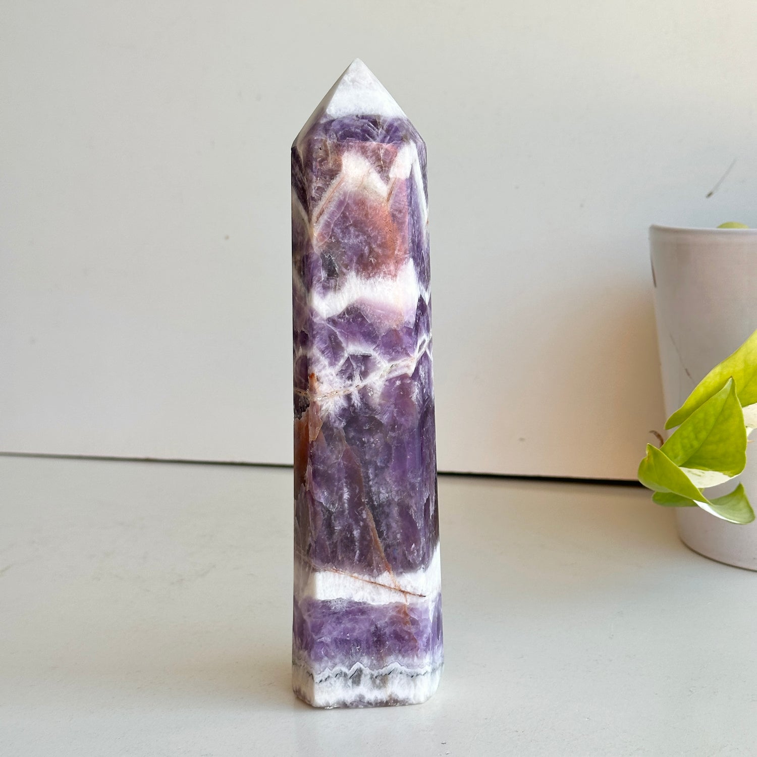 Chevron Amethyst Generator 21.3cm