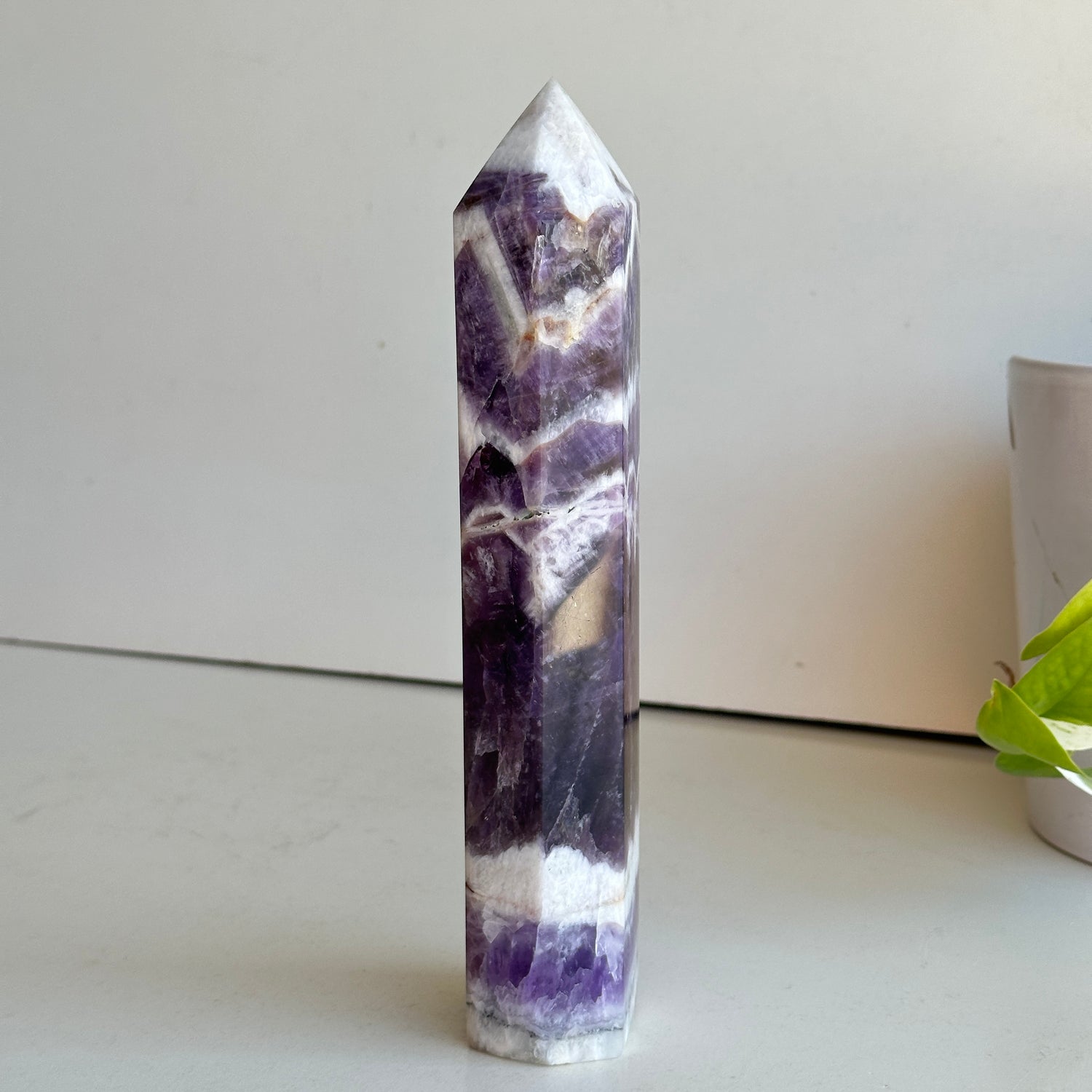 Chevron Amethyst Generator 21.3cm