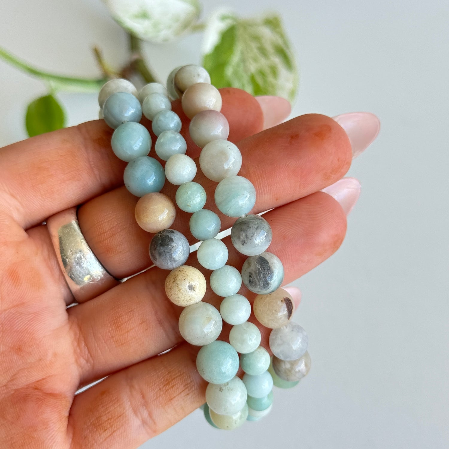 Amazonite Beaded Bracelet