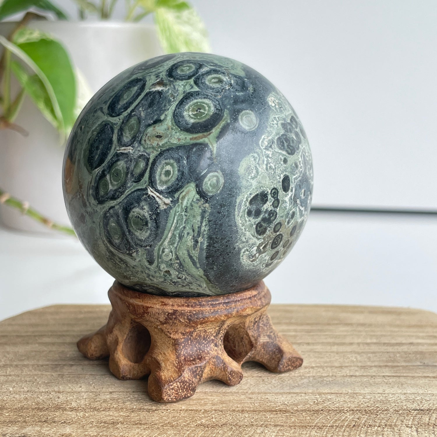 Kambaba Jasper Sphere 6.5cm