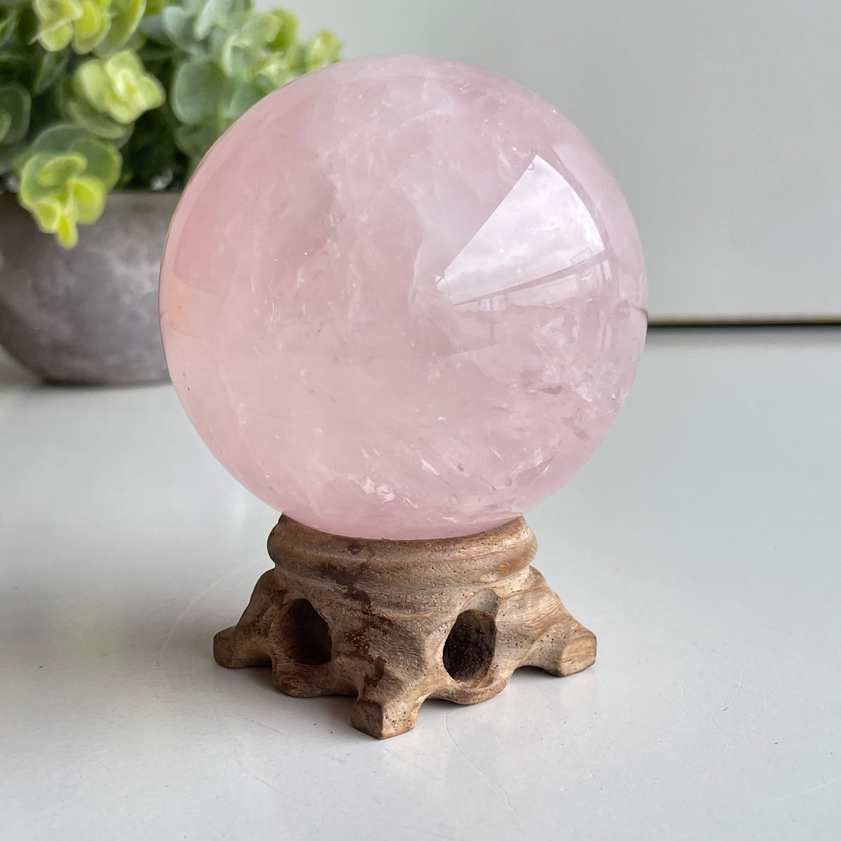 Rose Quartz Sphere 6.9cm