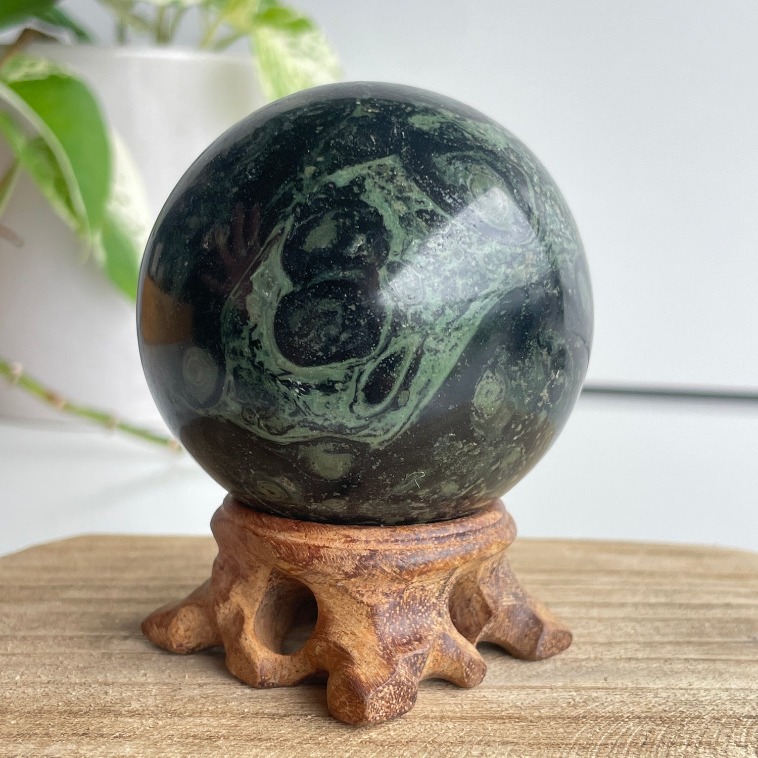 Kambaba Jasper Sphere 6.4cm