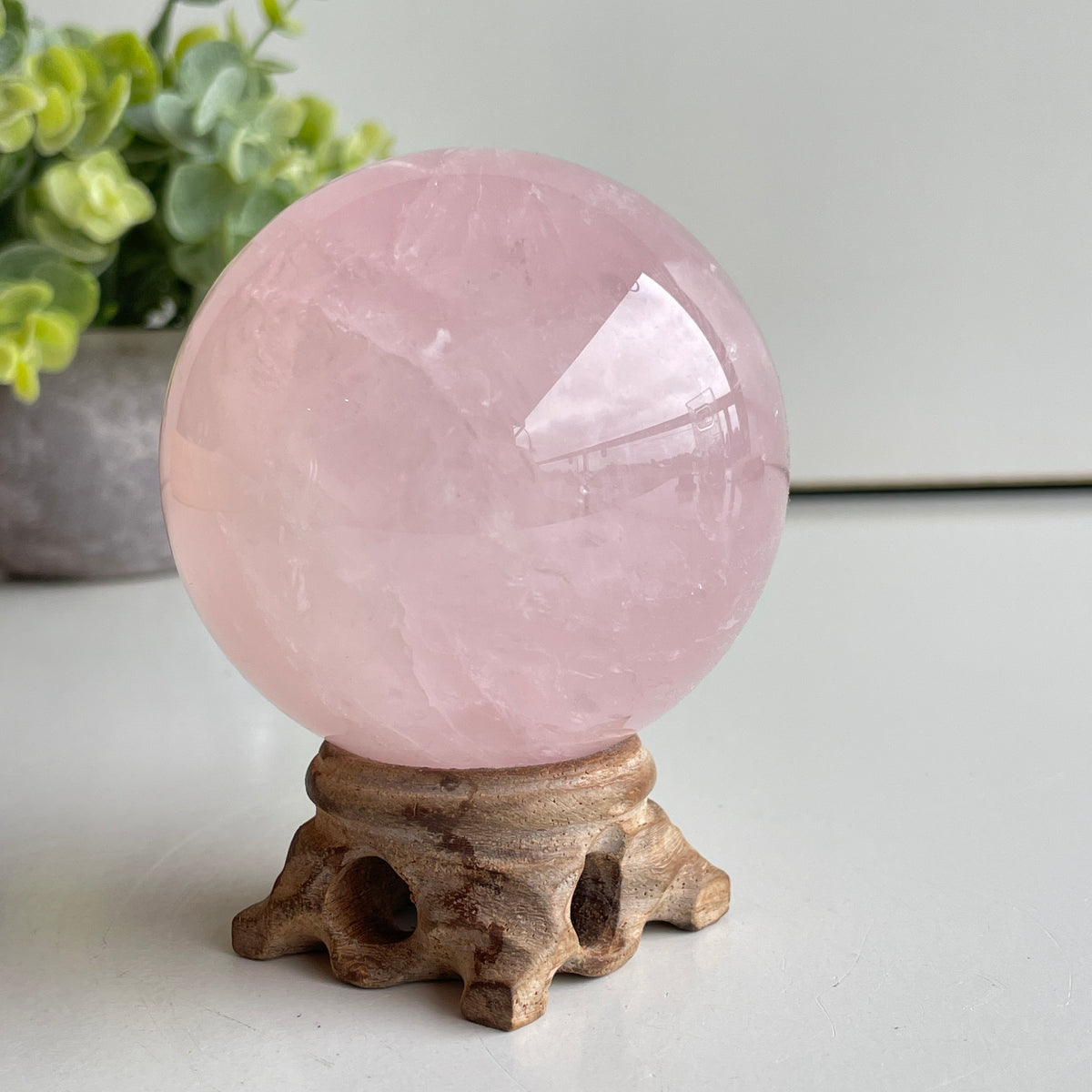 Rose Quartz Sphere 6.9cm