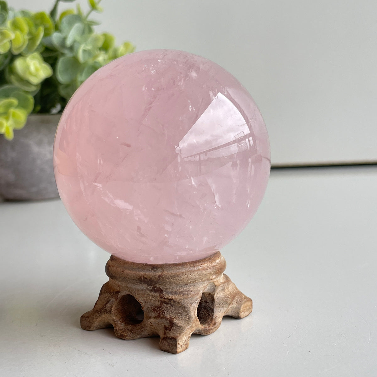 Rose Quartz Sphere 6.9cm