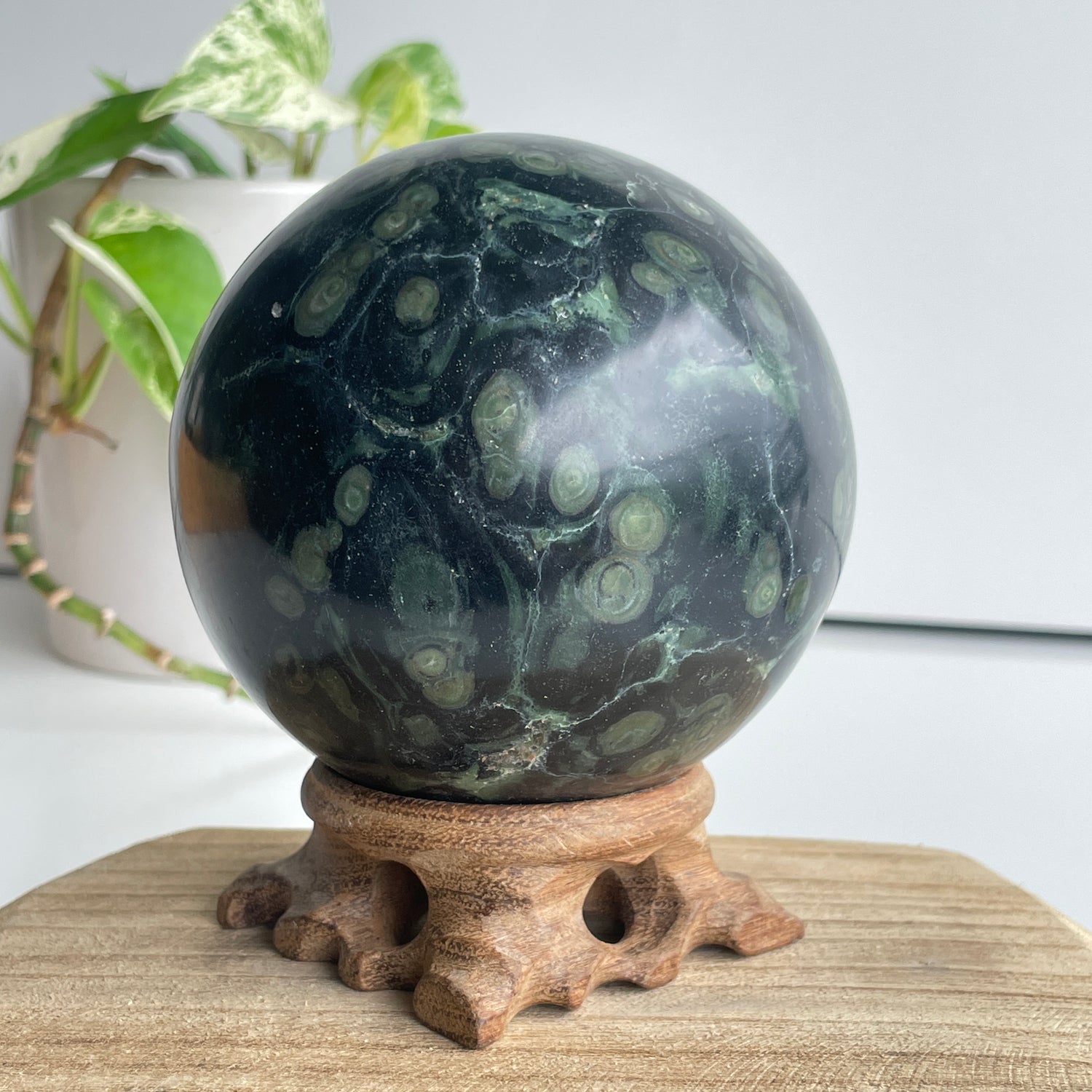 Kambaba Jasper Sphere 9.3cm