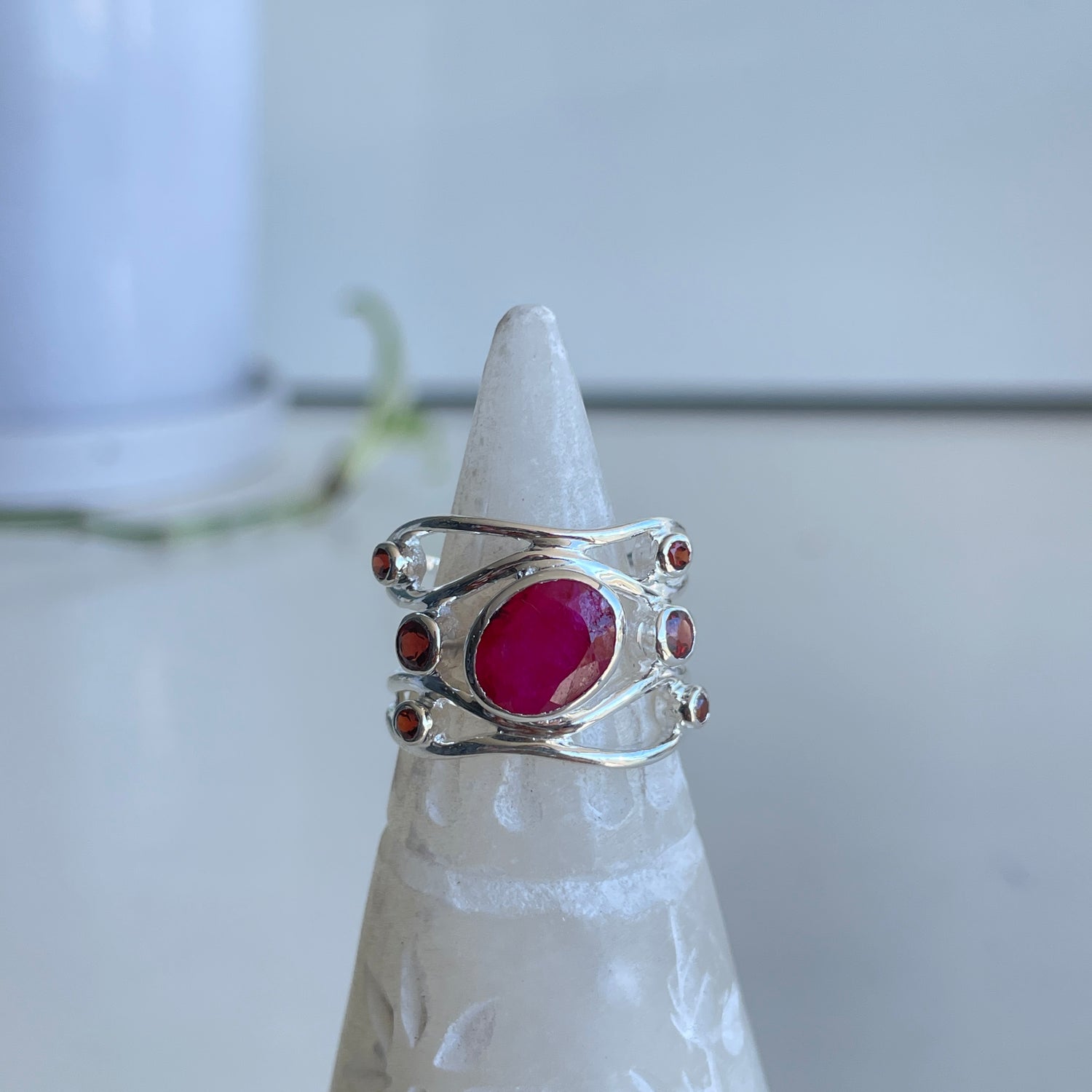 Ruby Oval Ring