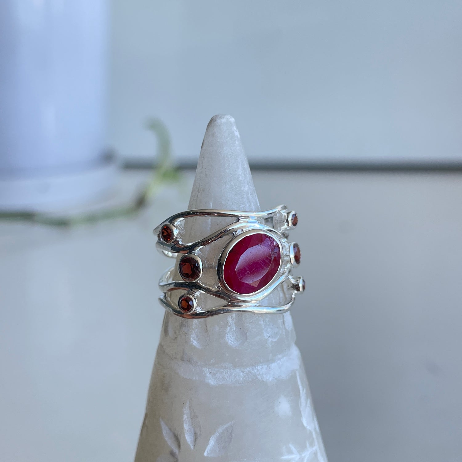 Ruby Oval Ring
