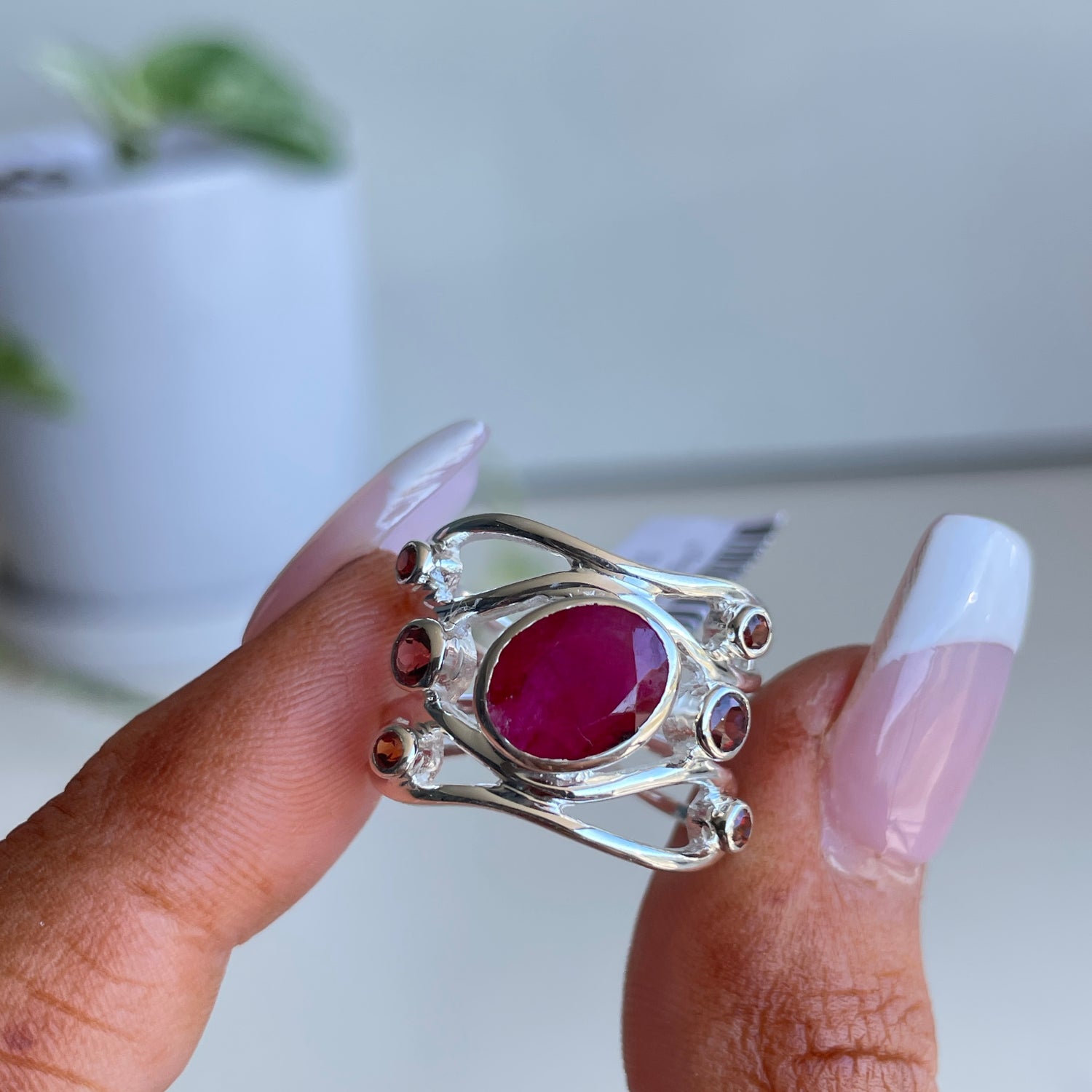 Ruby Oval Ring