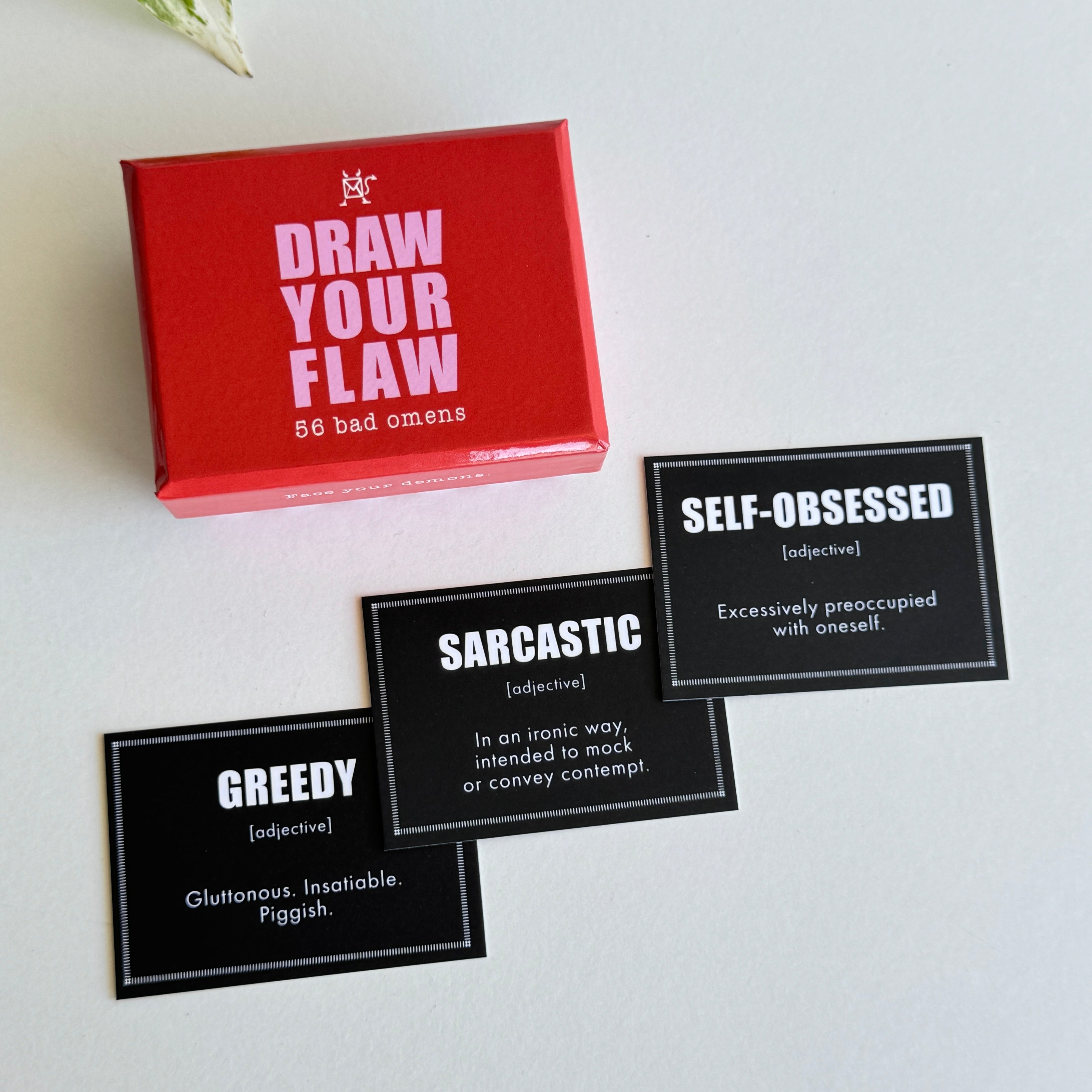 Draw Your Flaw Cards – Preah Ko Maitland