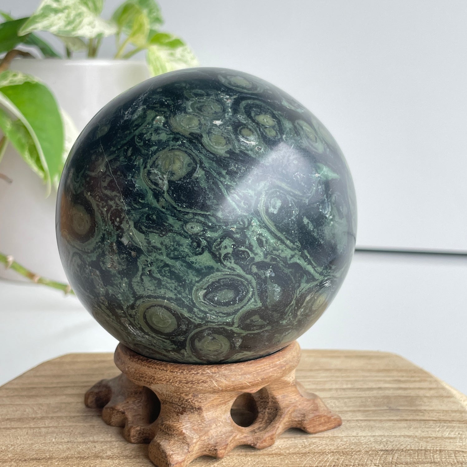 Kambaba Jasper Sphere 9.1cm