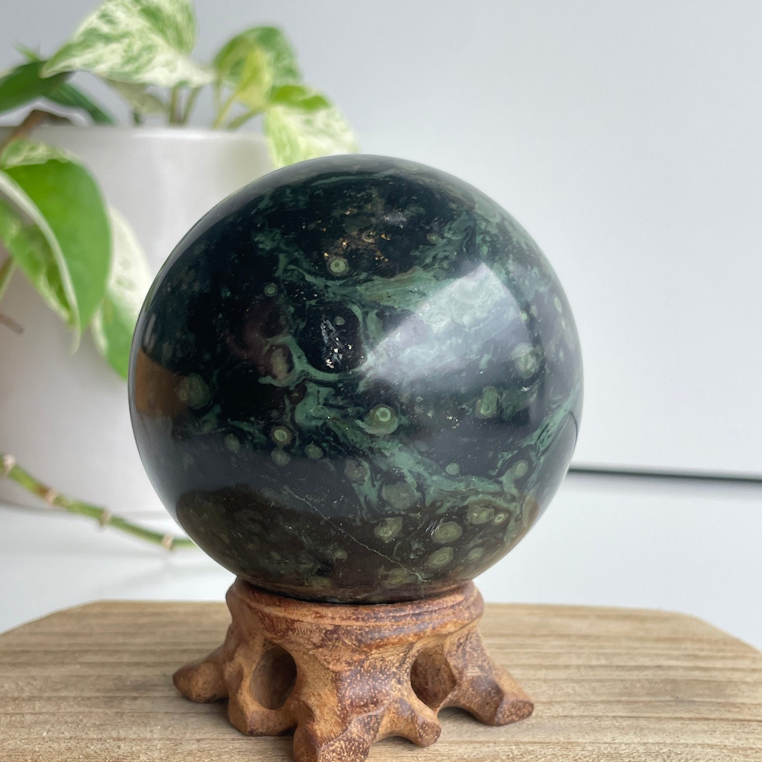 Kambaba Jasper Sphere 7.5cm