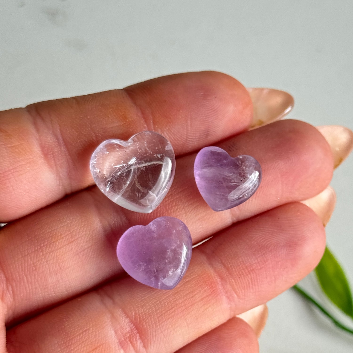 Amethyst Mini Heart