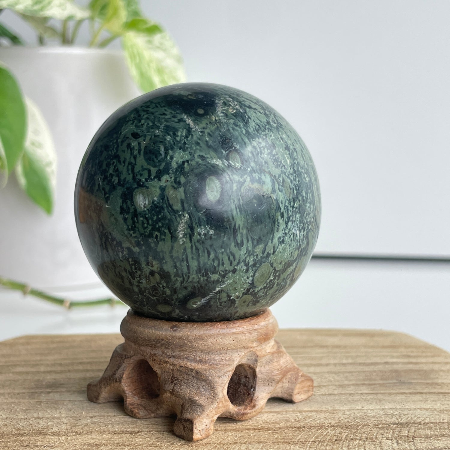 Kambaba Jasper Sphere 6.1cm