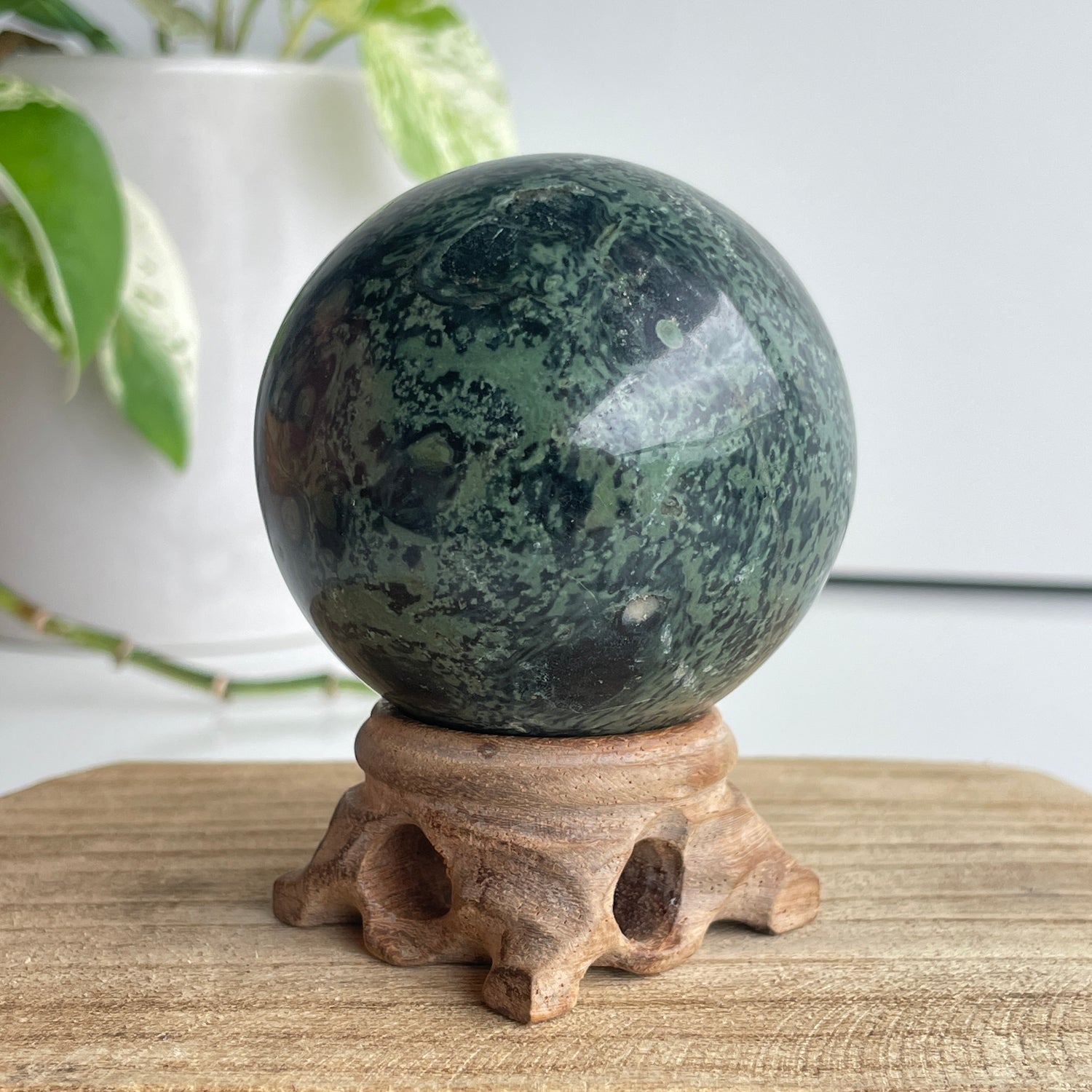Kambaba Jasper Sphere 6.1cm