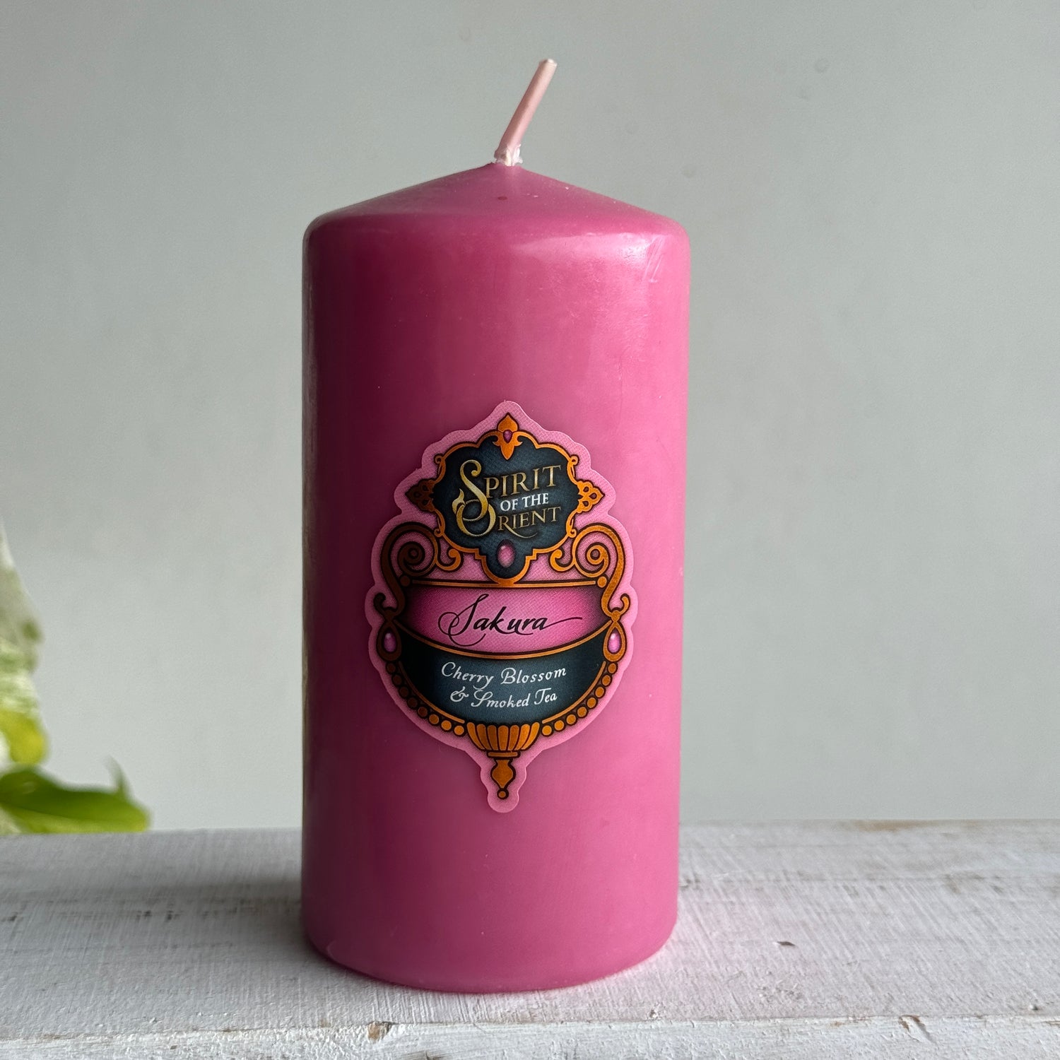 Spirit of the Orient Pillar Candle Sakura