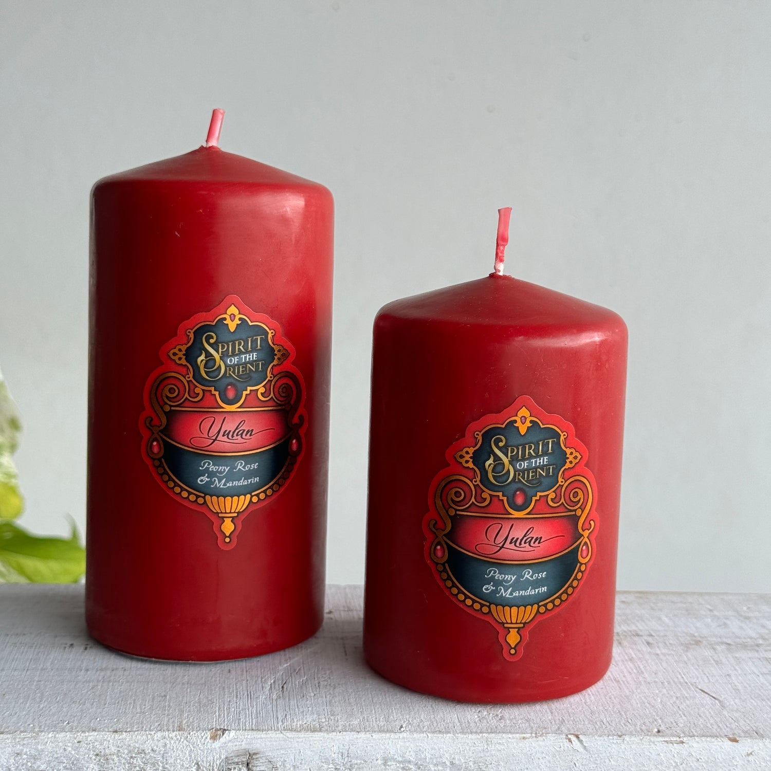 Spirit Of The Orient Pillar Candle Yulan