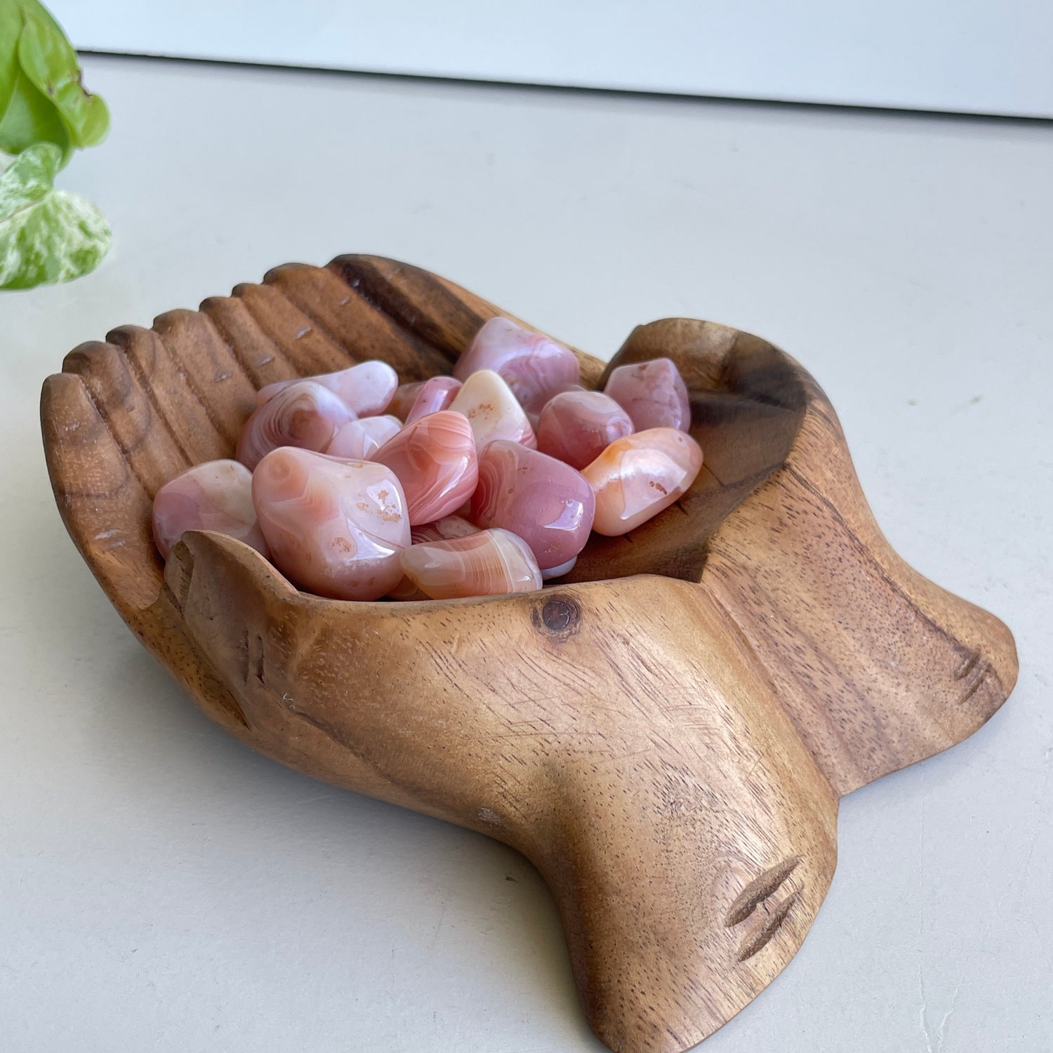 Wooden Double Hands Bowl