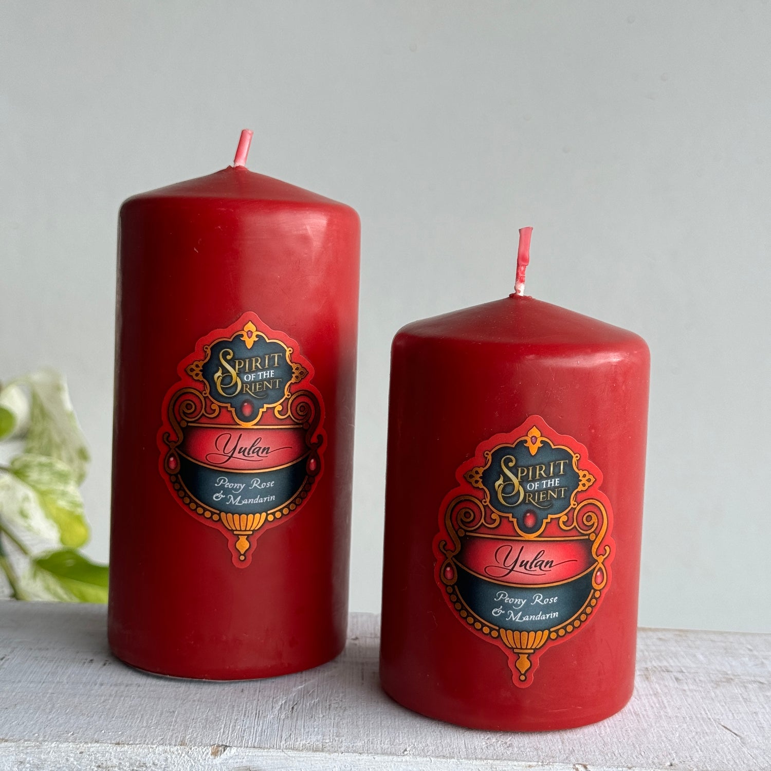 Spirit Of The Orient Pillar Candle Yulan
