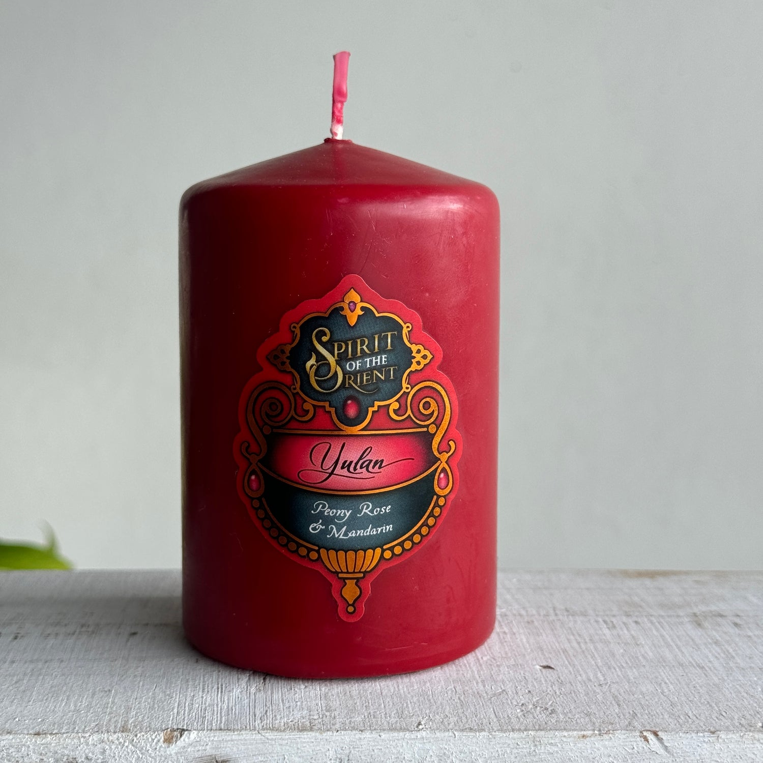 Spirit Of The Orient Pillar Candle Yulan