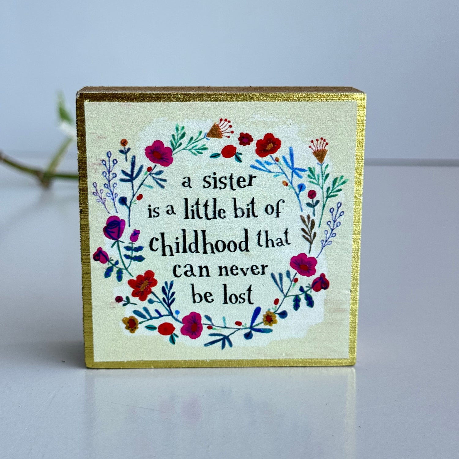 Sister Little Bit Childhood Sign KBS000031