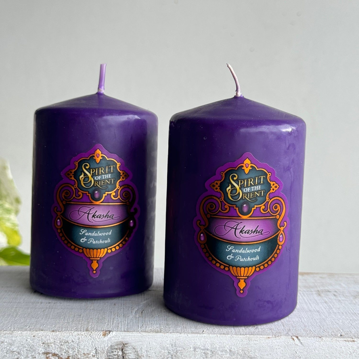 Spirit of the Orient Pillar Candle Akasha
