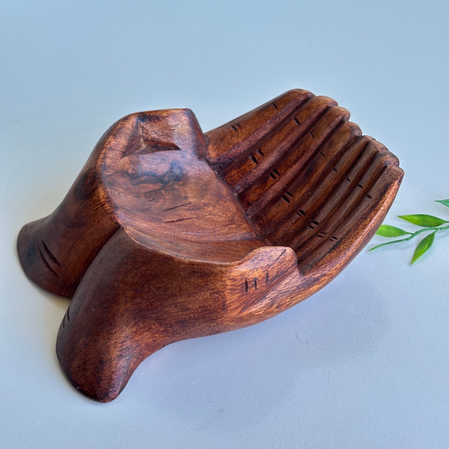 Brown Wooden Hands