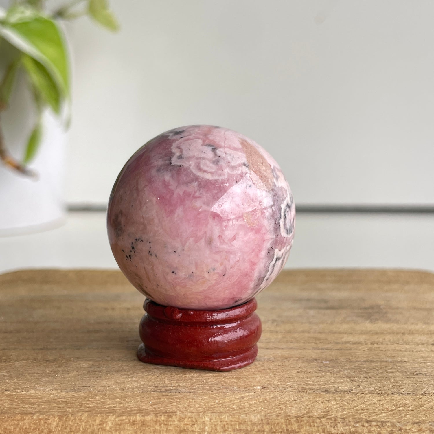 Rhodochrosite Sphere 3.8cm