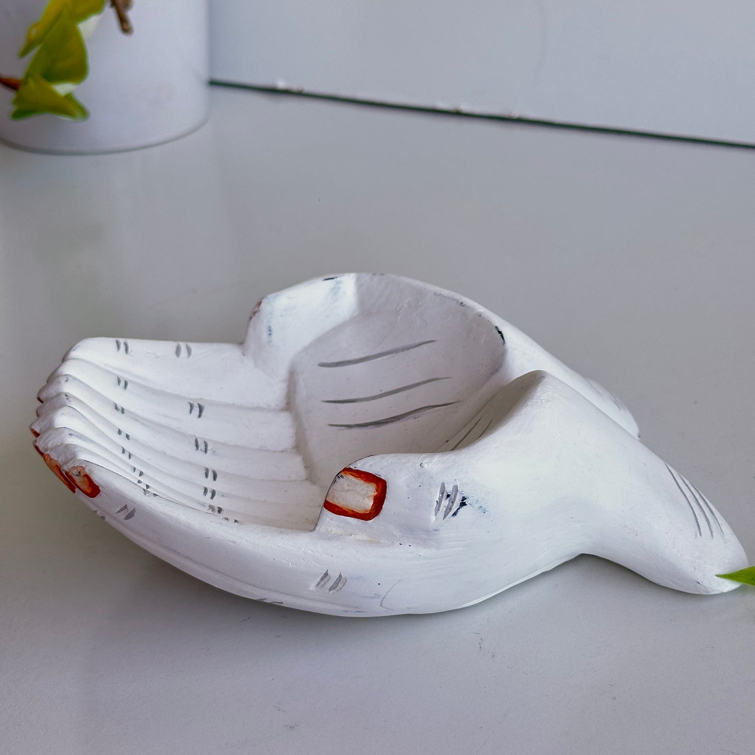 White Wooden Hands