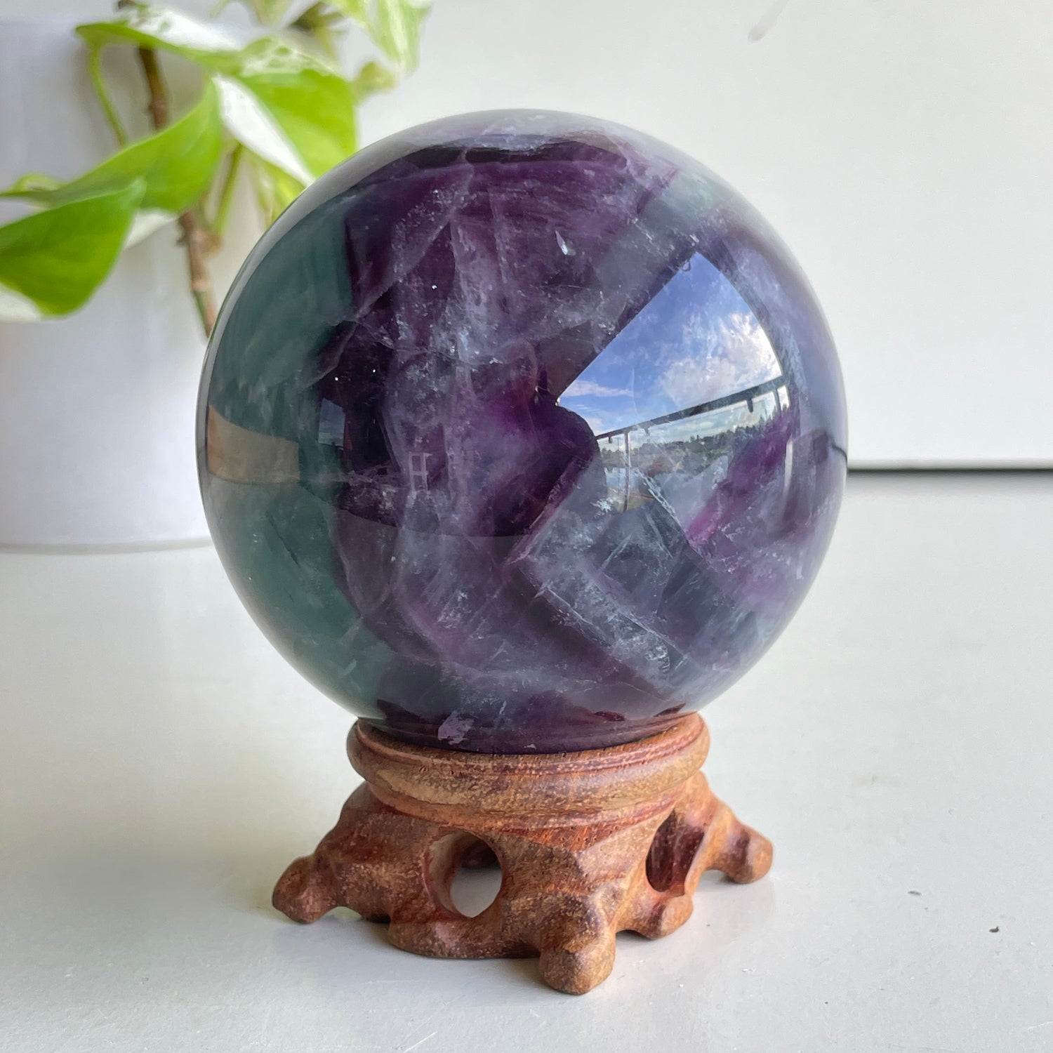 Fluorite Sphere 8.4cm