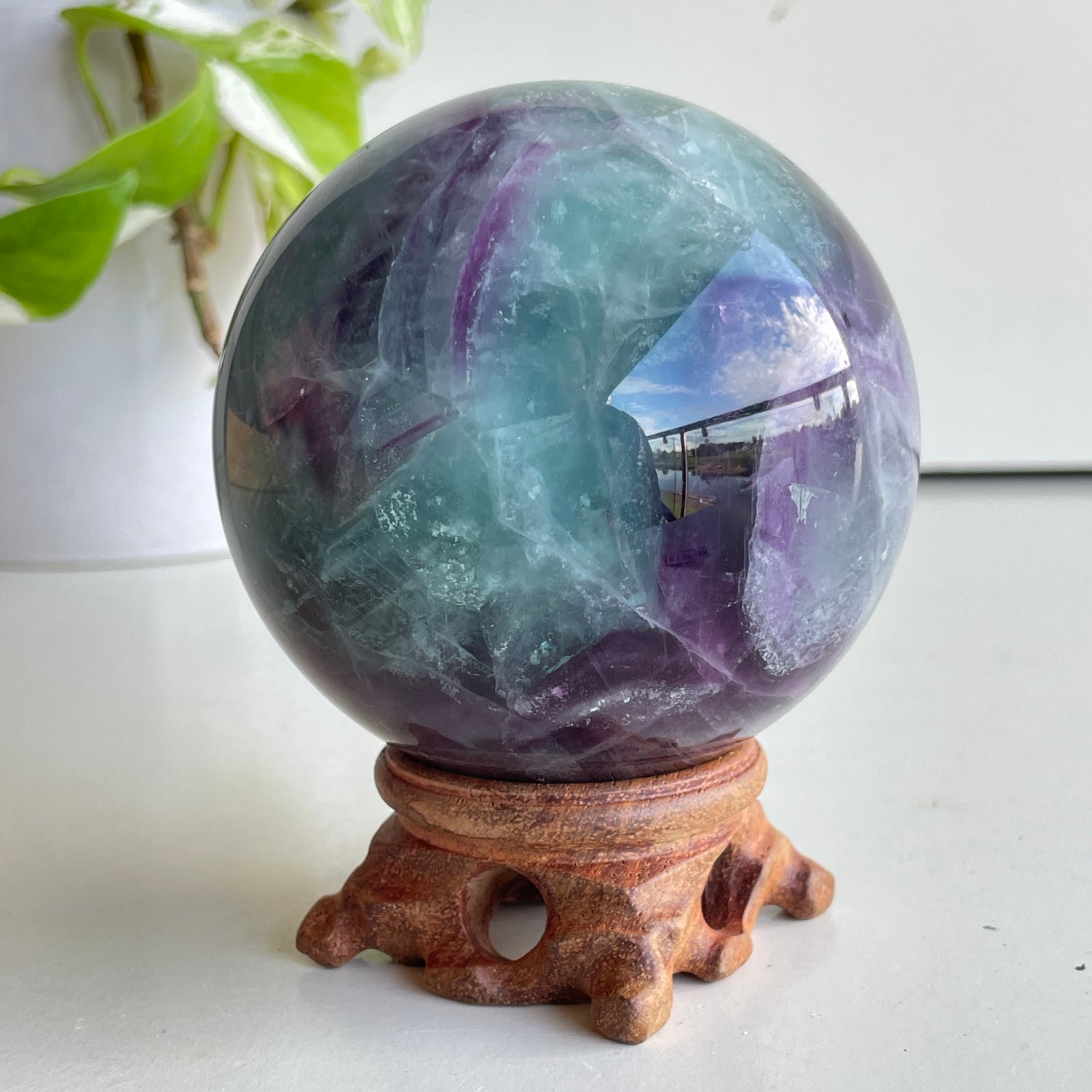 Fluorite Sphere 8.4cm