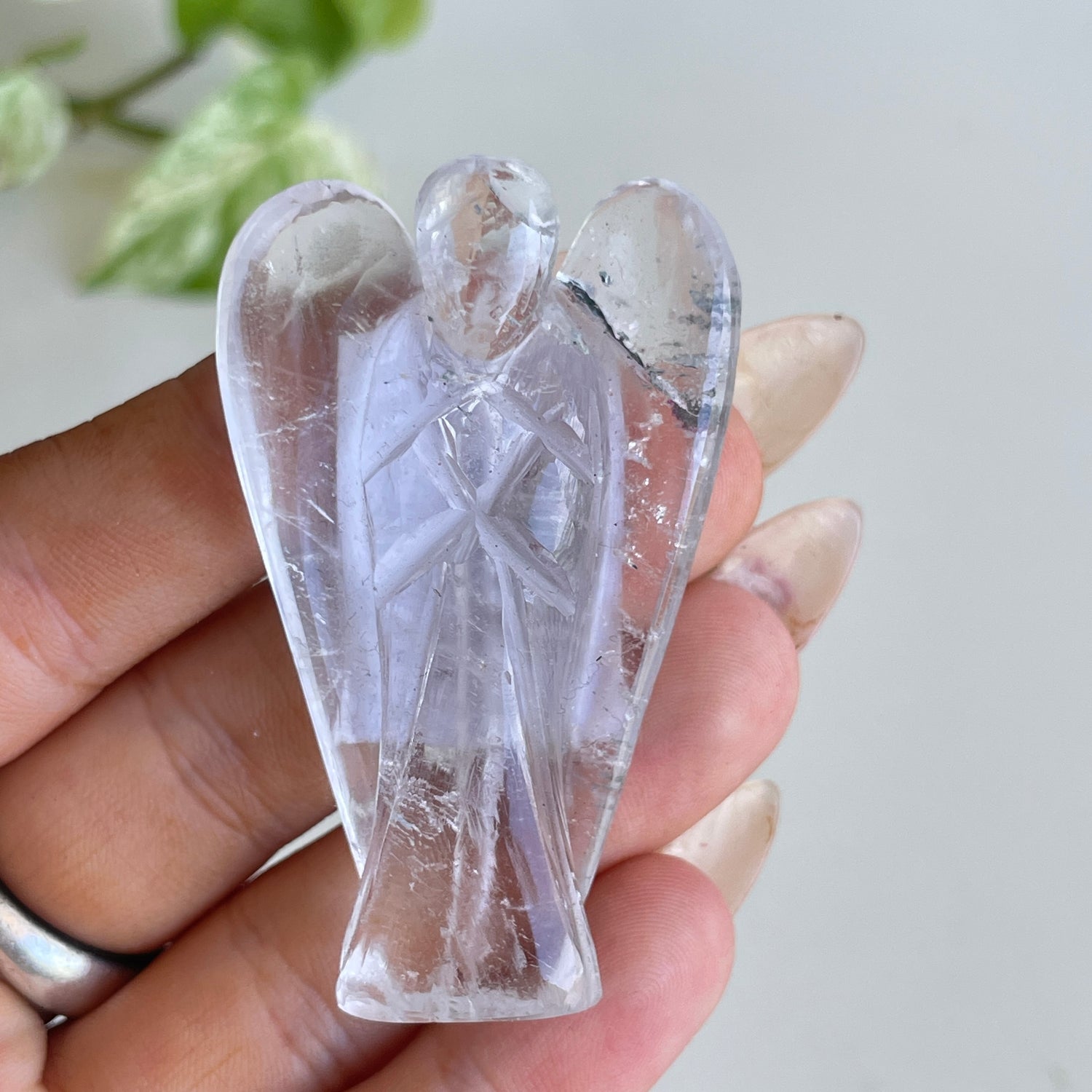 Clear Quartz Angel 5cm