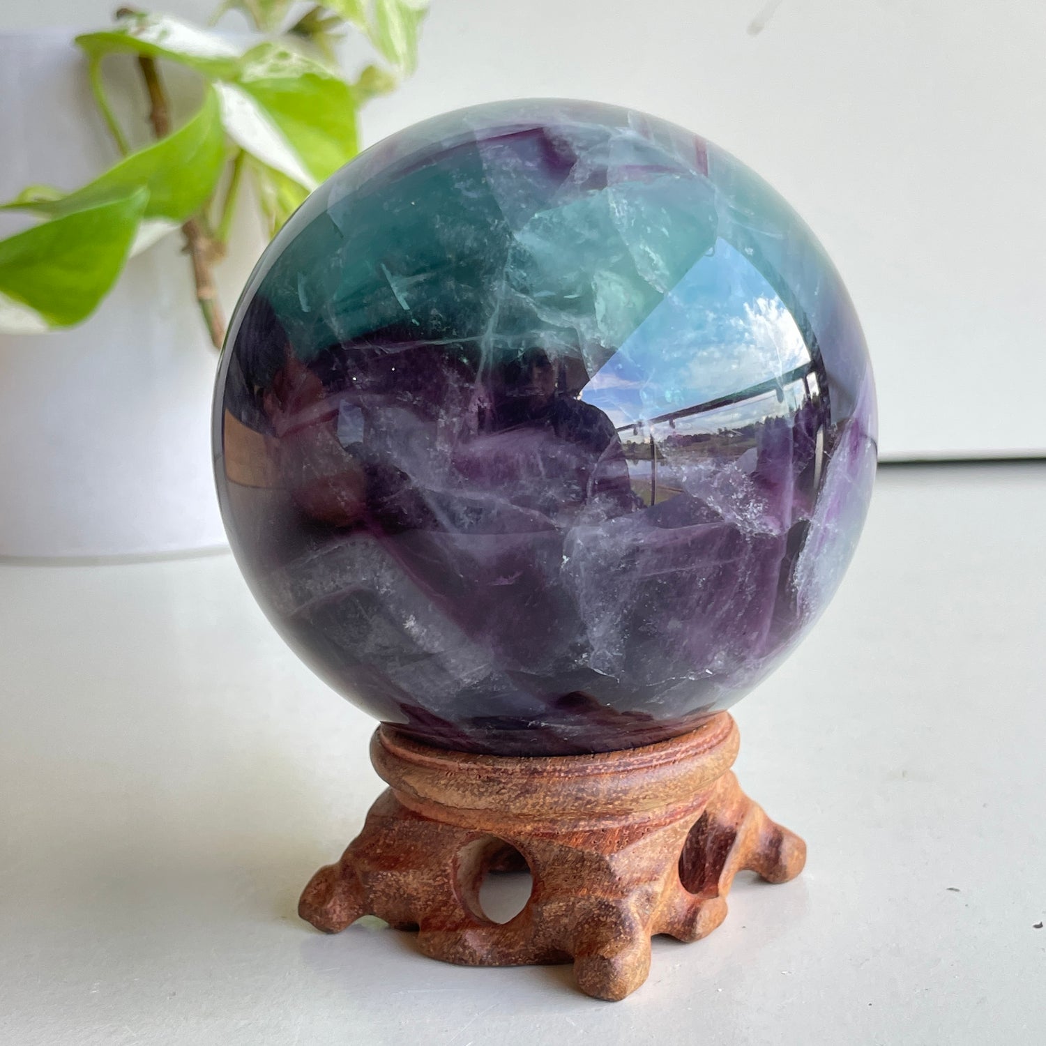 Fluorite Sphere 8.4cm