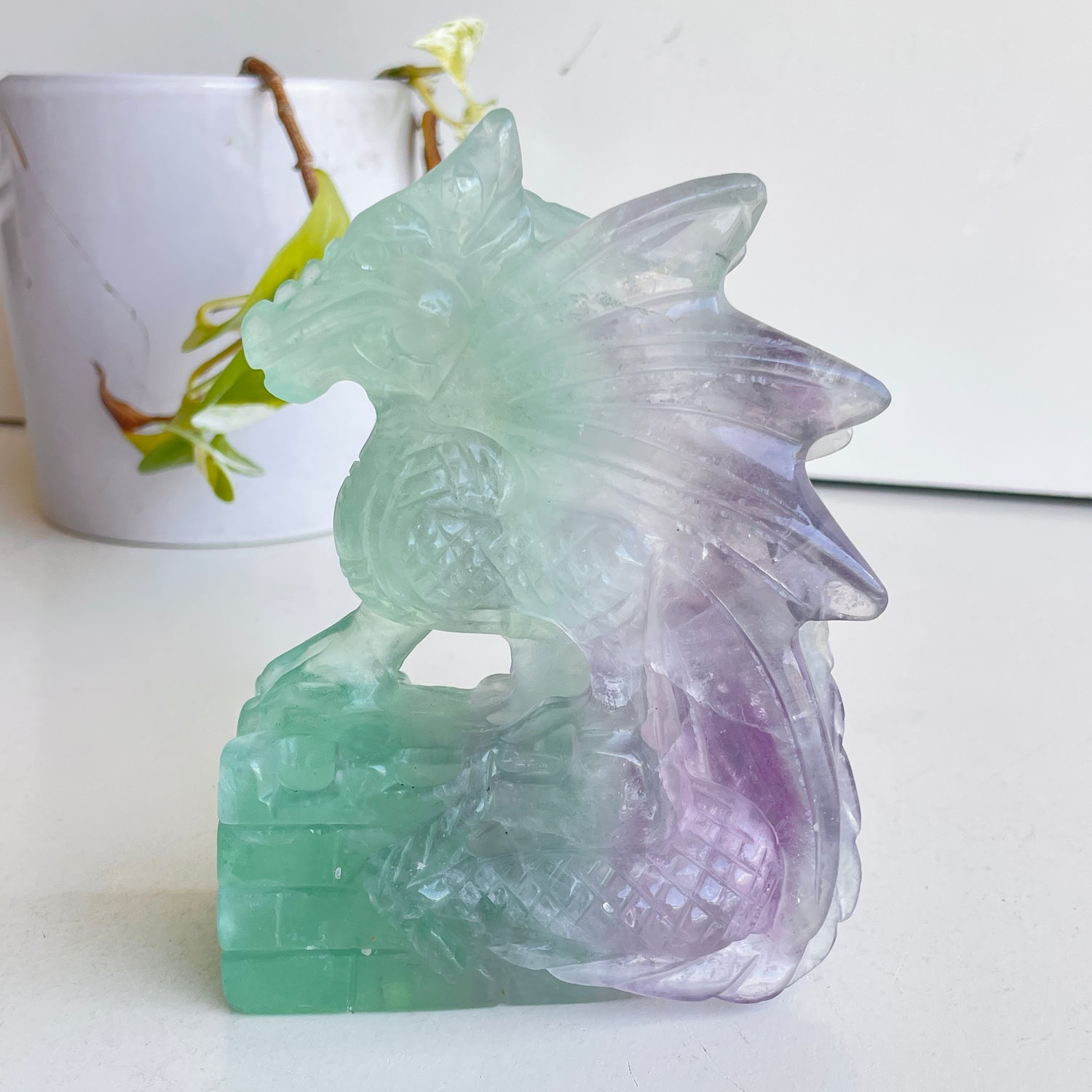 Fluorite Dragon 1