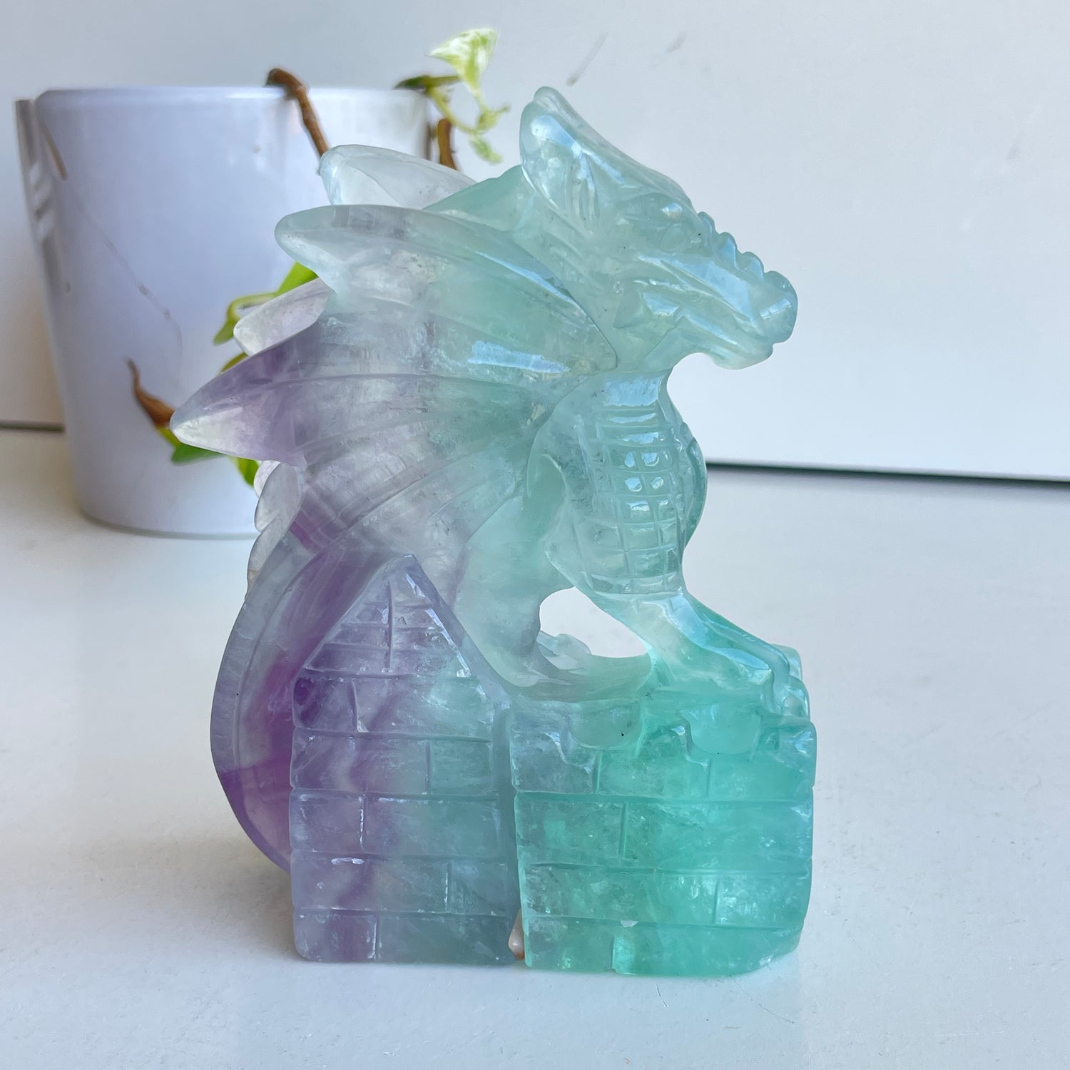 Fluorite Dragon 1