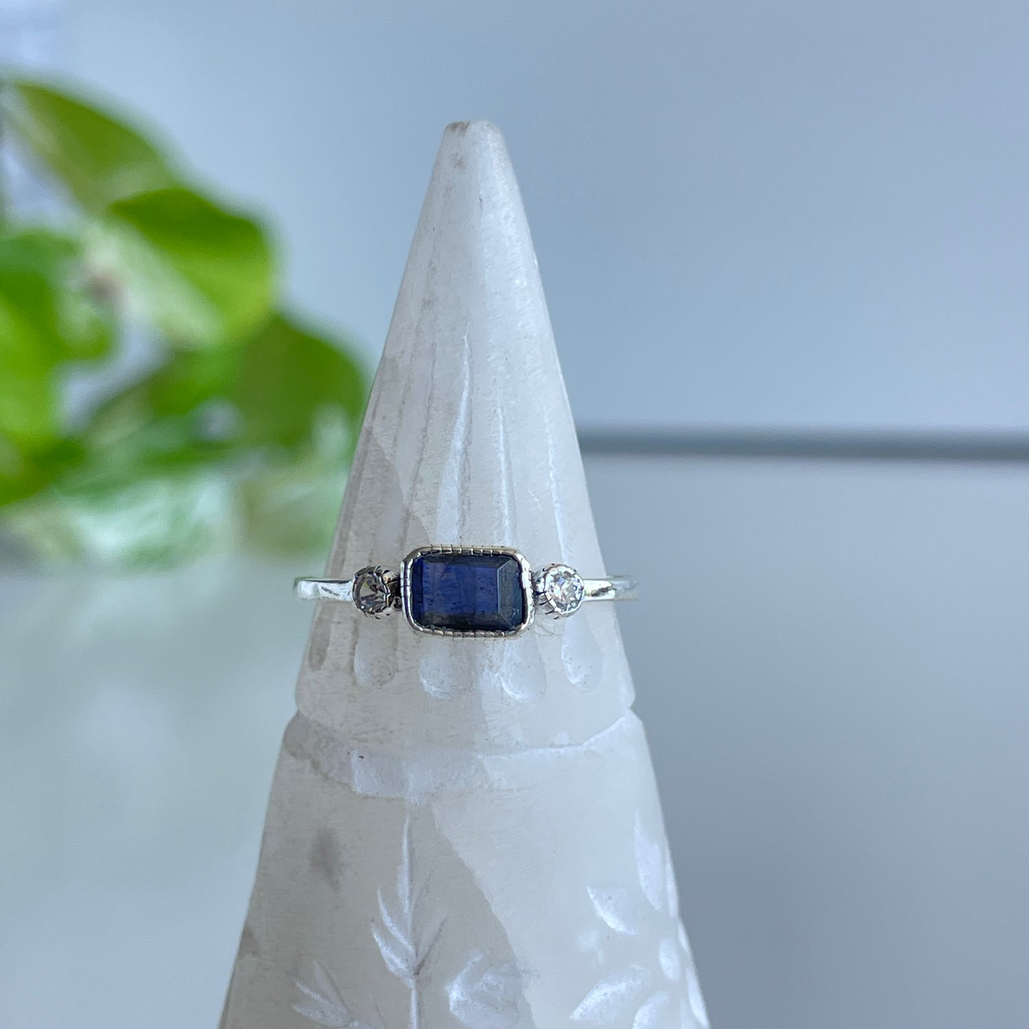Labradorite Rectangle Ring R4846