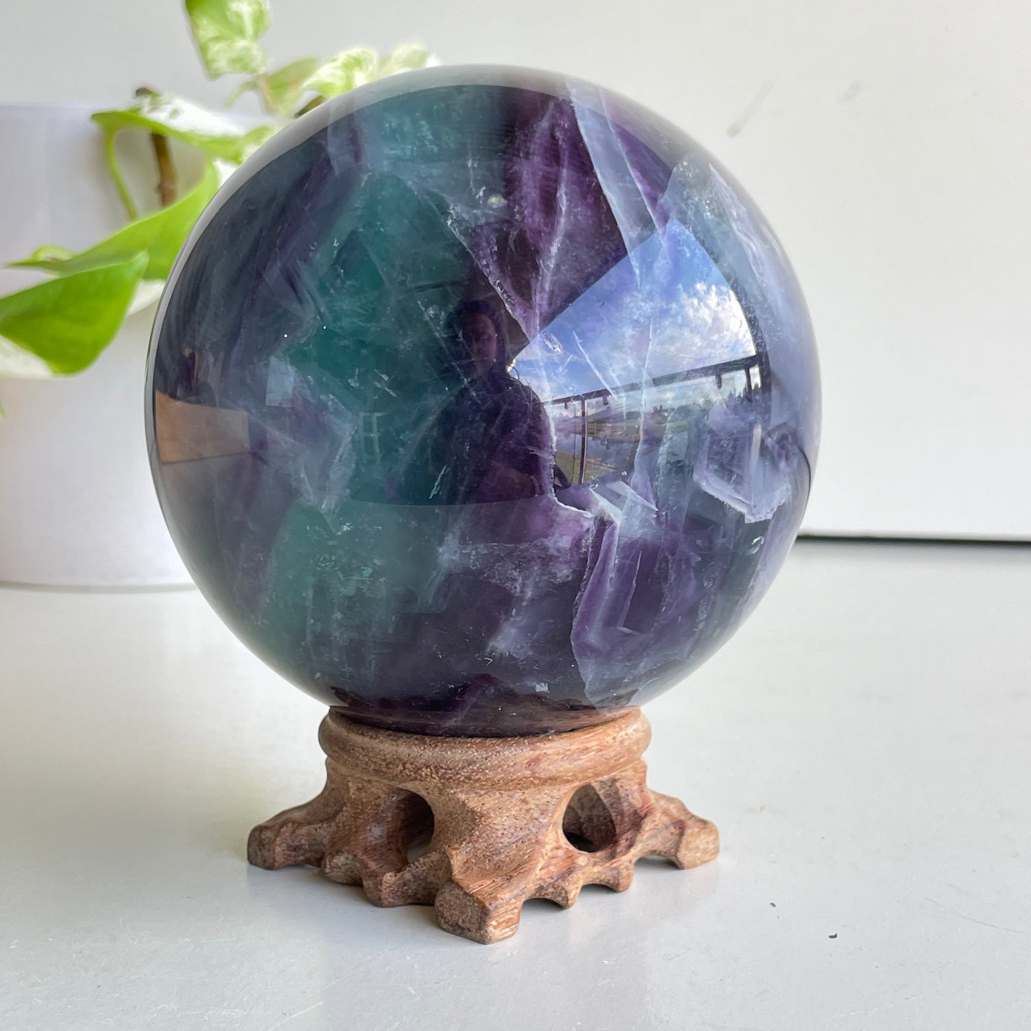 Fluorite Sphere 10.6cm