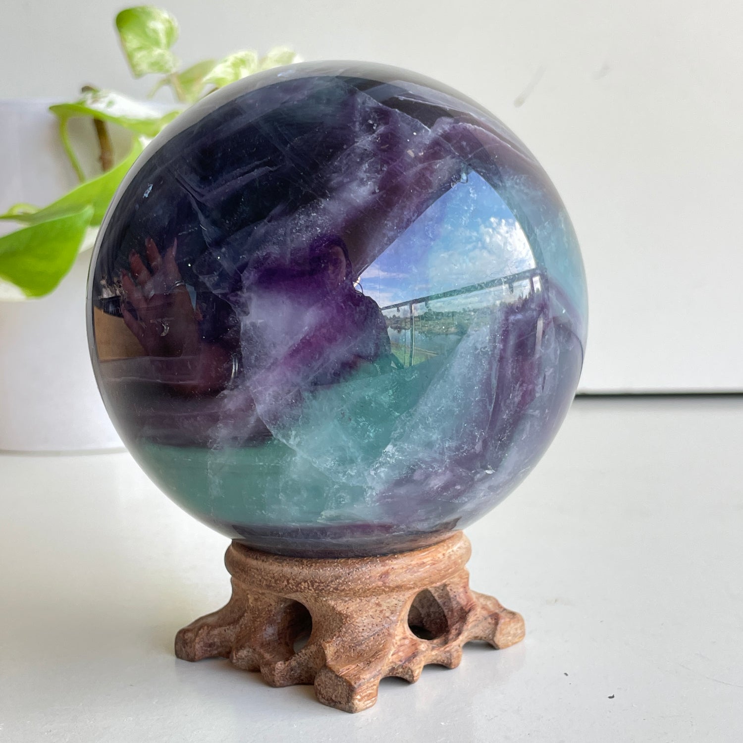 Fluorite Sphere 10.6cm