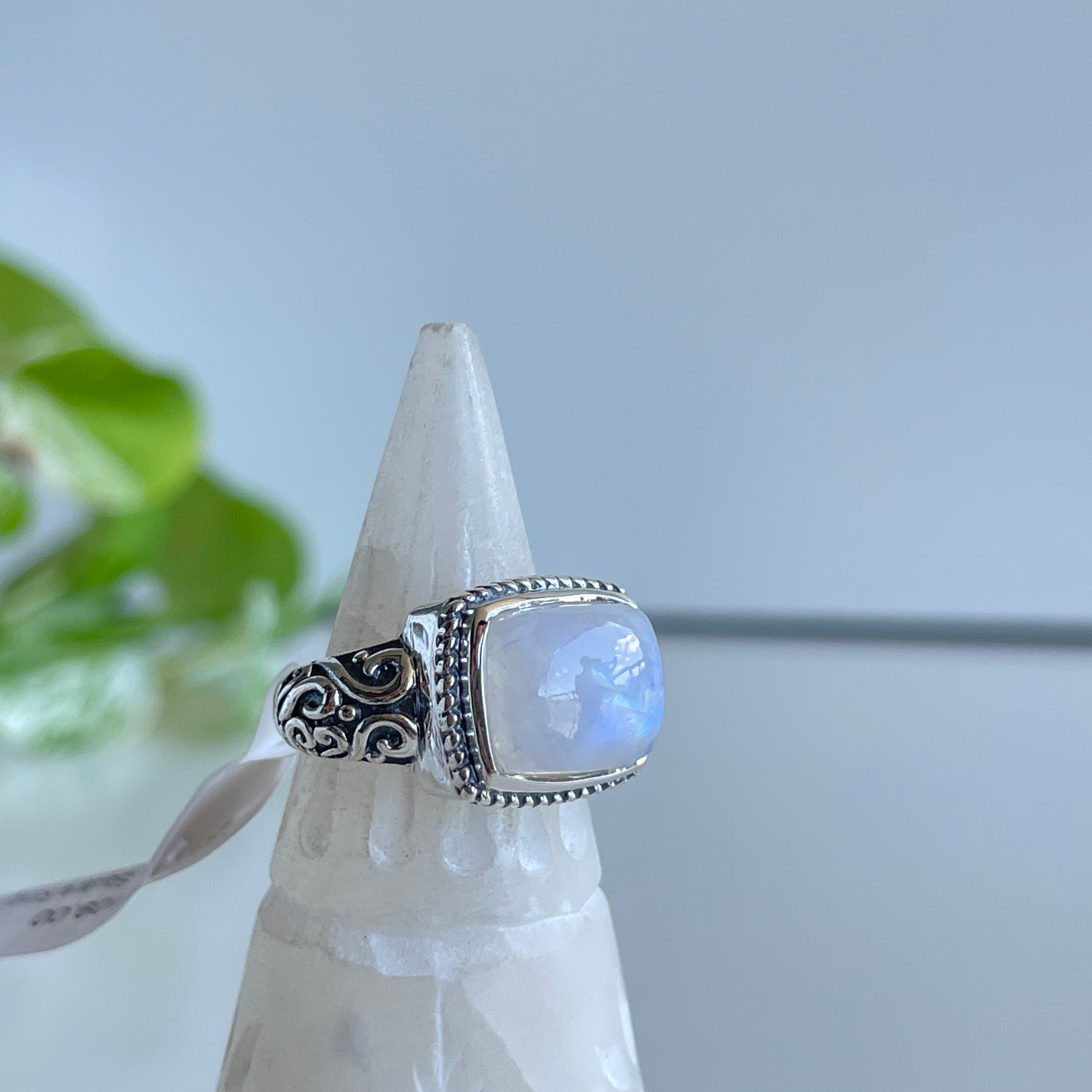Moonstone Square Ring