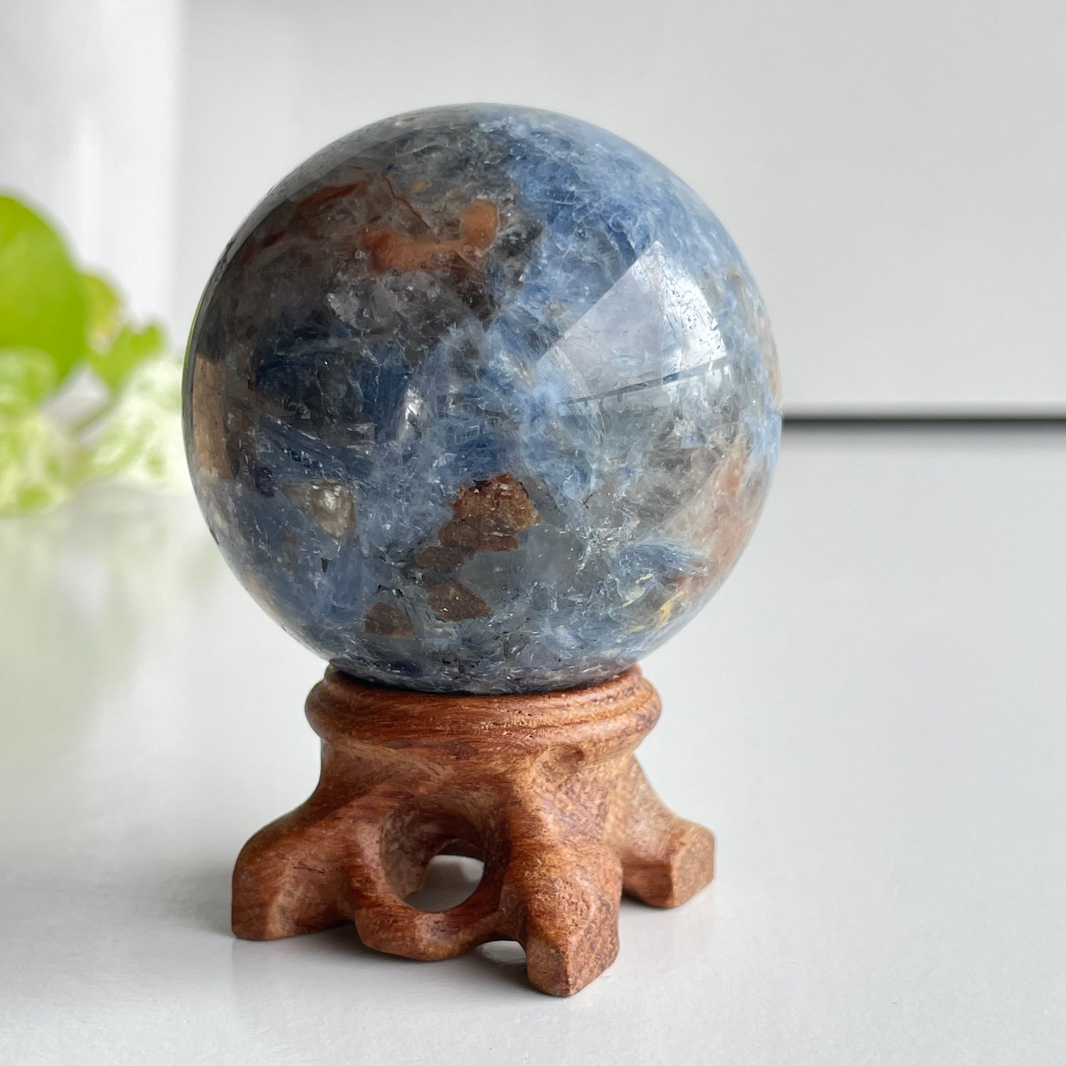 Blue Kyanite Sphere 5.6cm