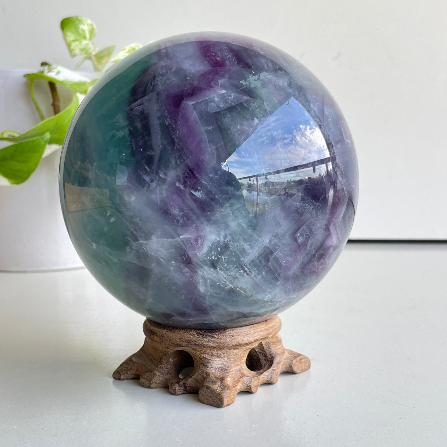 Fluorite Sphere 12.2cm