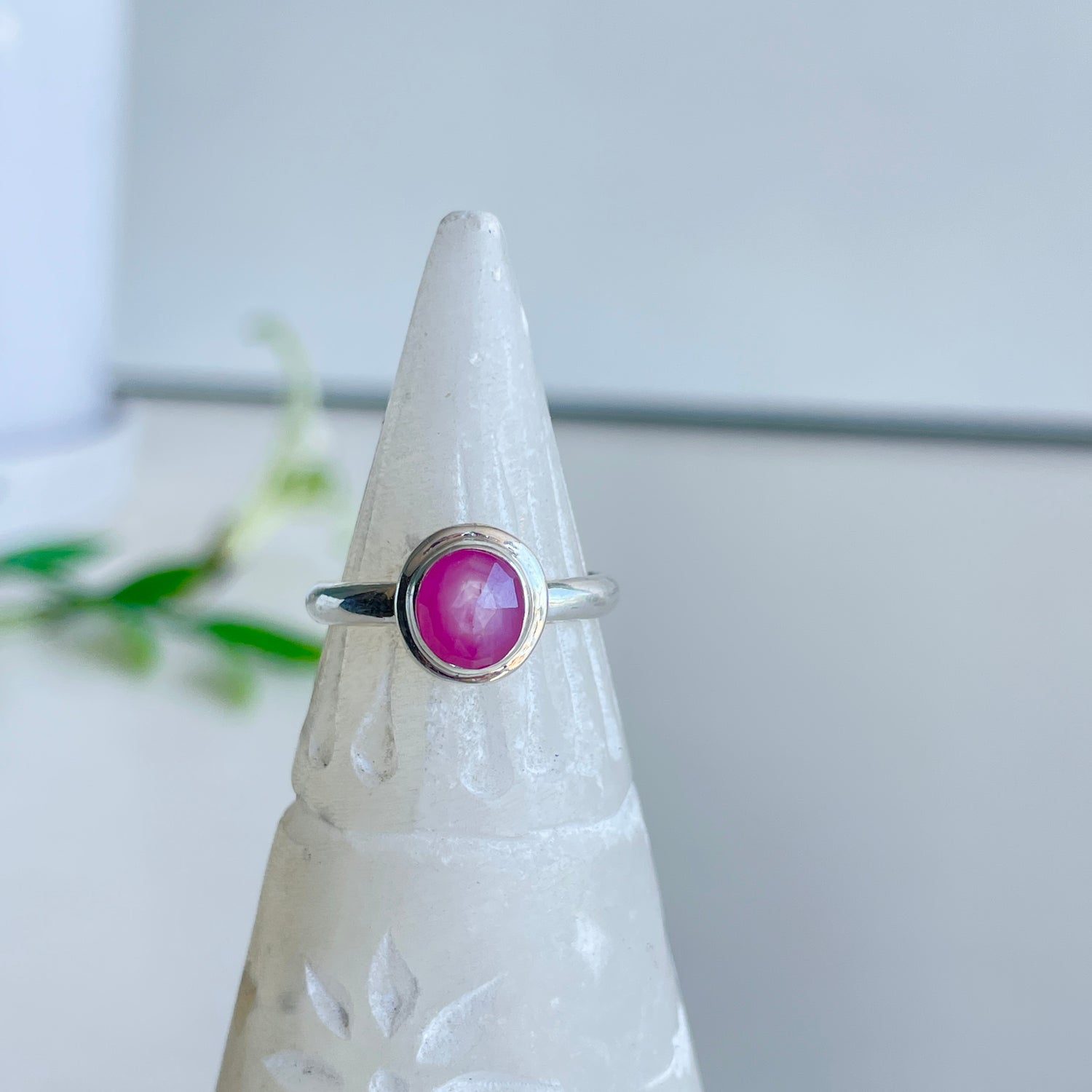Pink Sapphire Ring Sz5.5