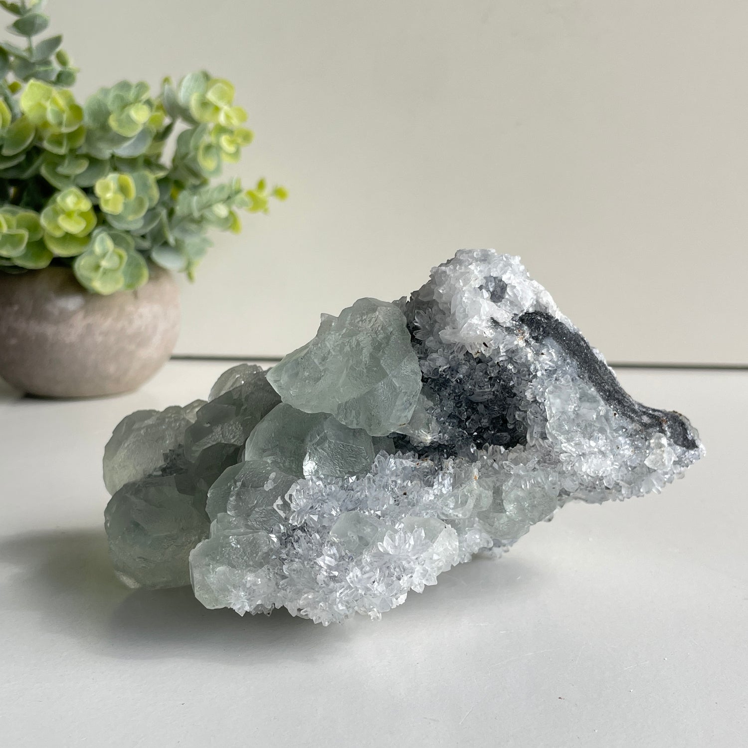 Fluorite Cluster 888g